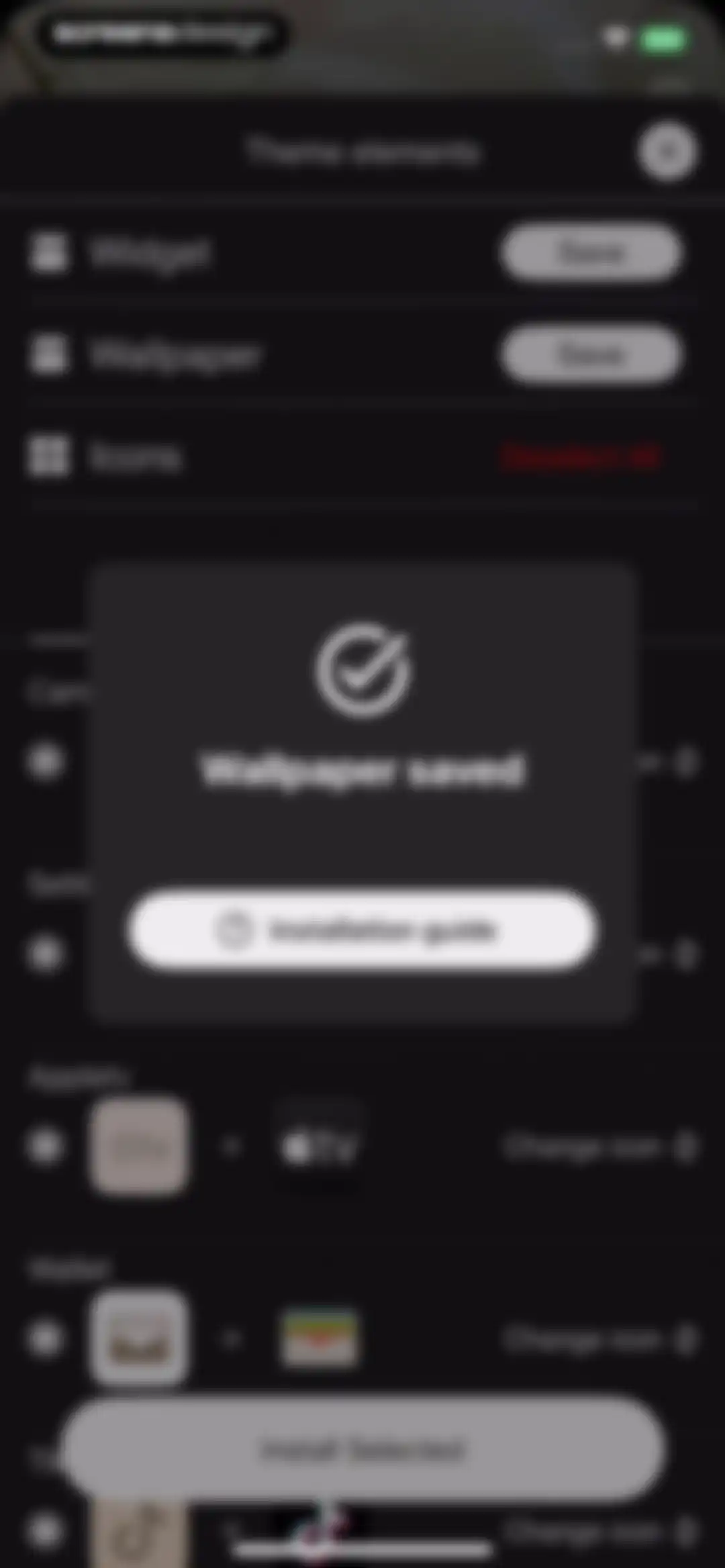 Aesthetic: App icons & Widgets screen 21