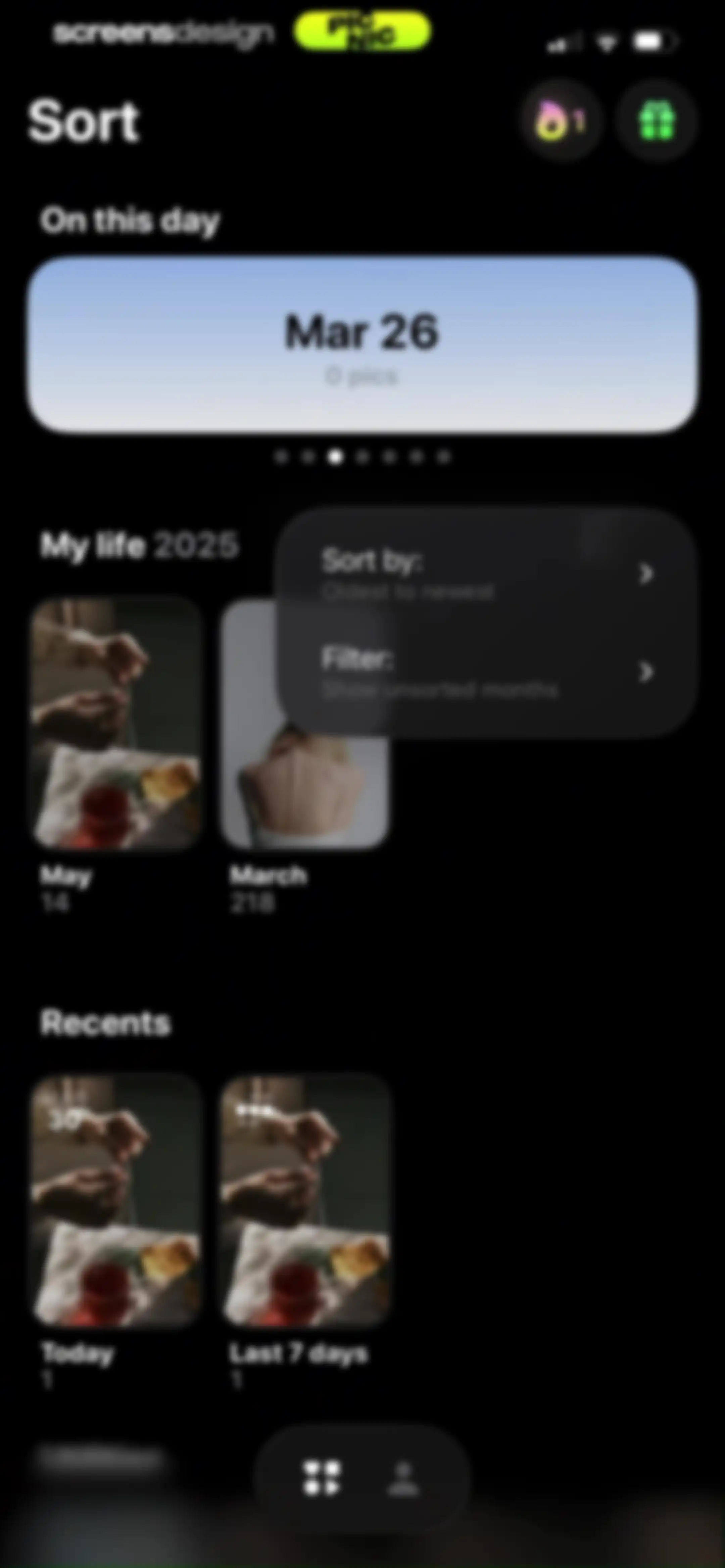 Photo Organizer: Picnic screen 40