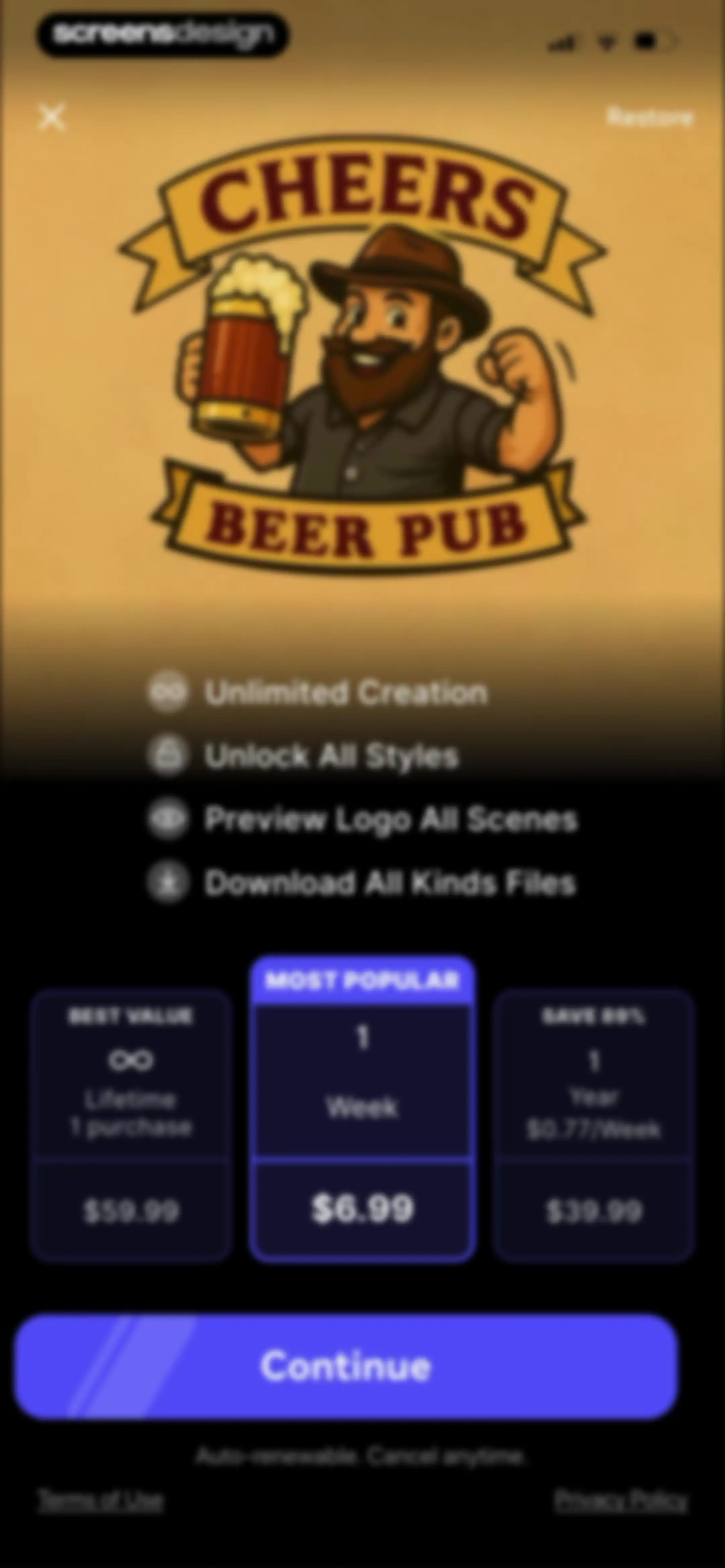 Logo Maker - AI Art Design screen 8