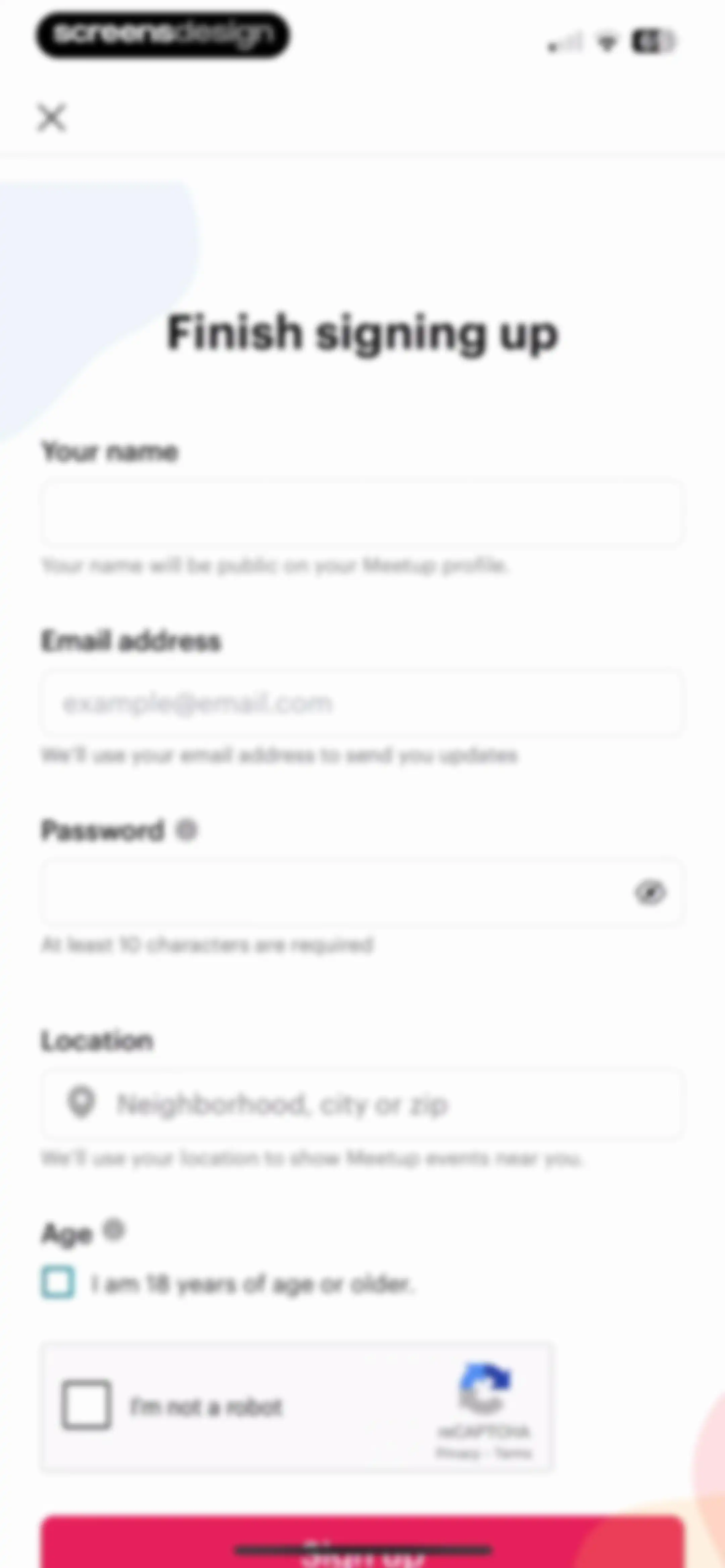 Meetup: Social Events & Groups screen 4