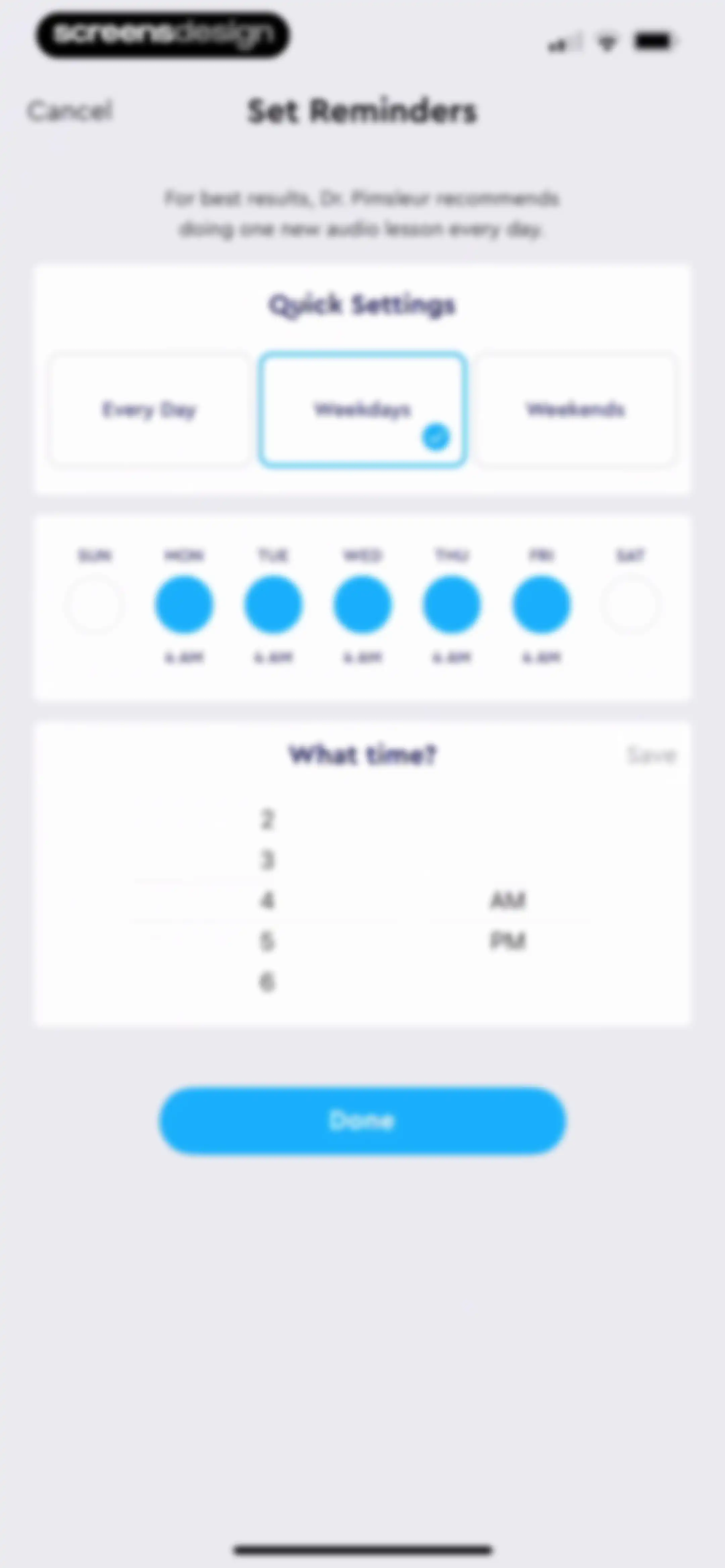 Pimsleur | Language Learning screen 209