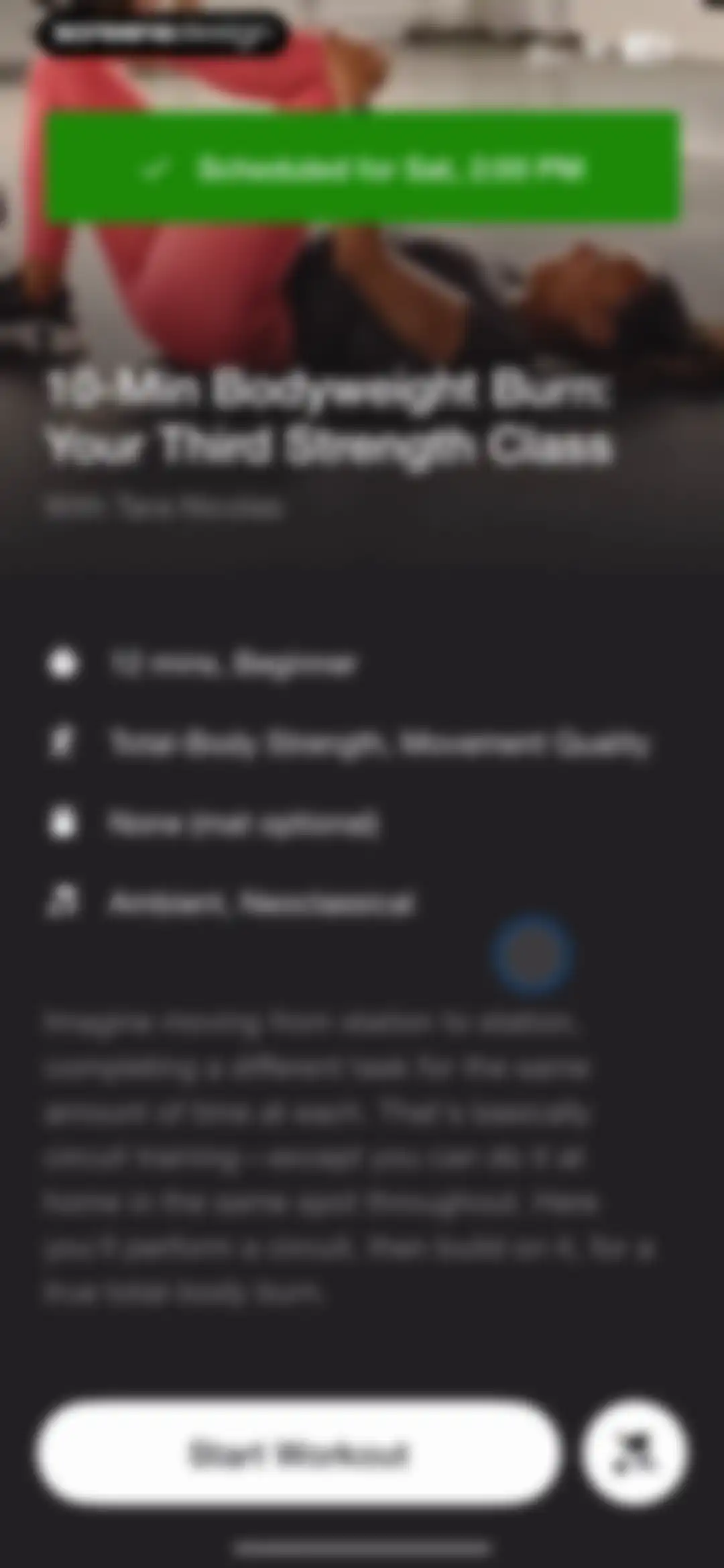 Nike Training Club screen 20