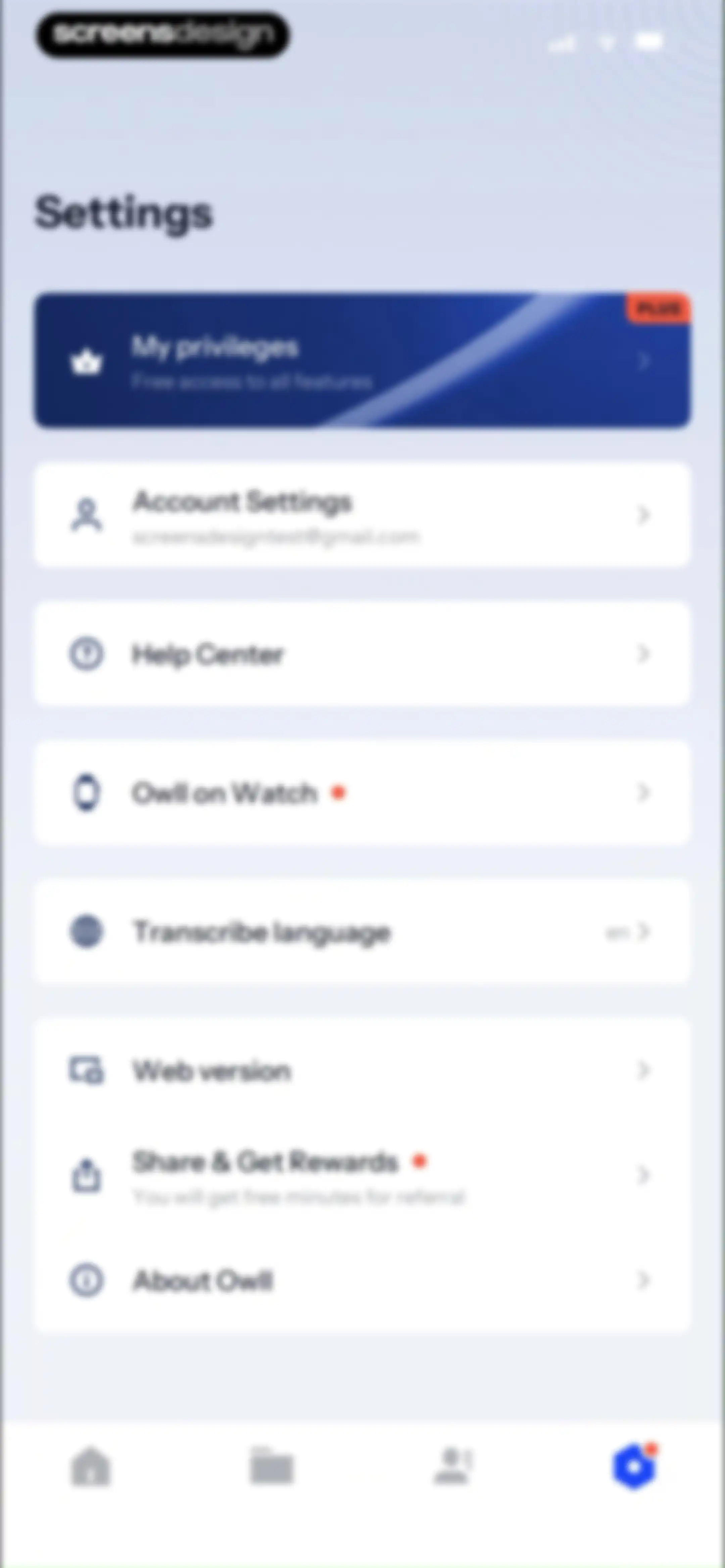 Owll:AI Note Taker & Assistant screen 104