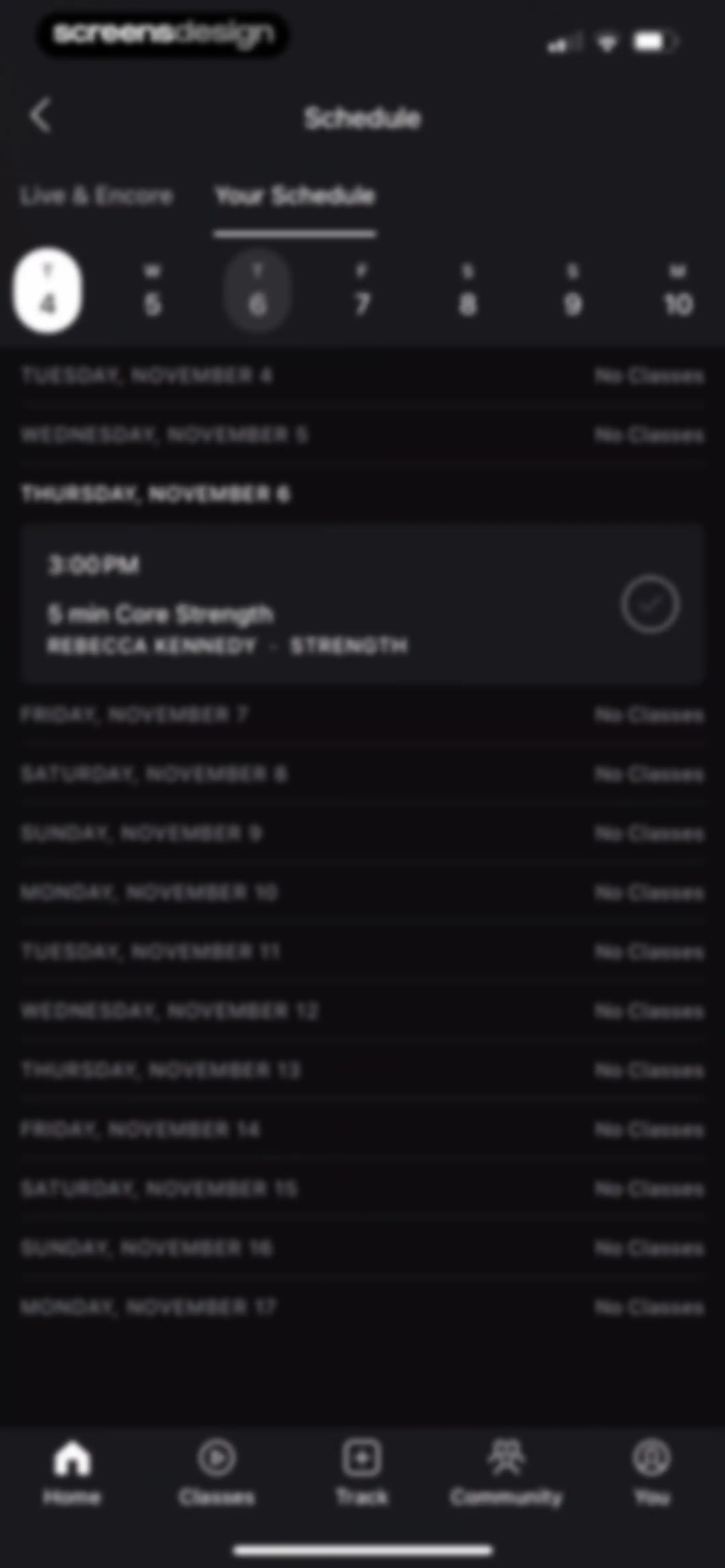 Peloton: Fitness & Workouts screen 49