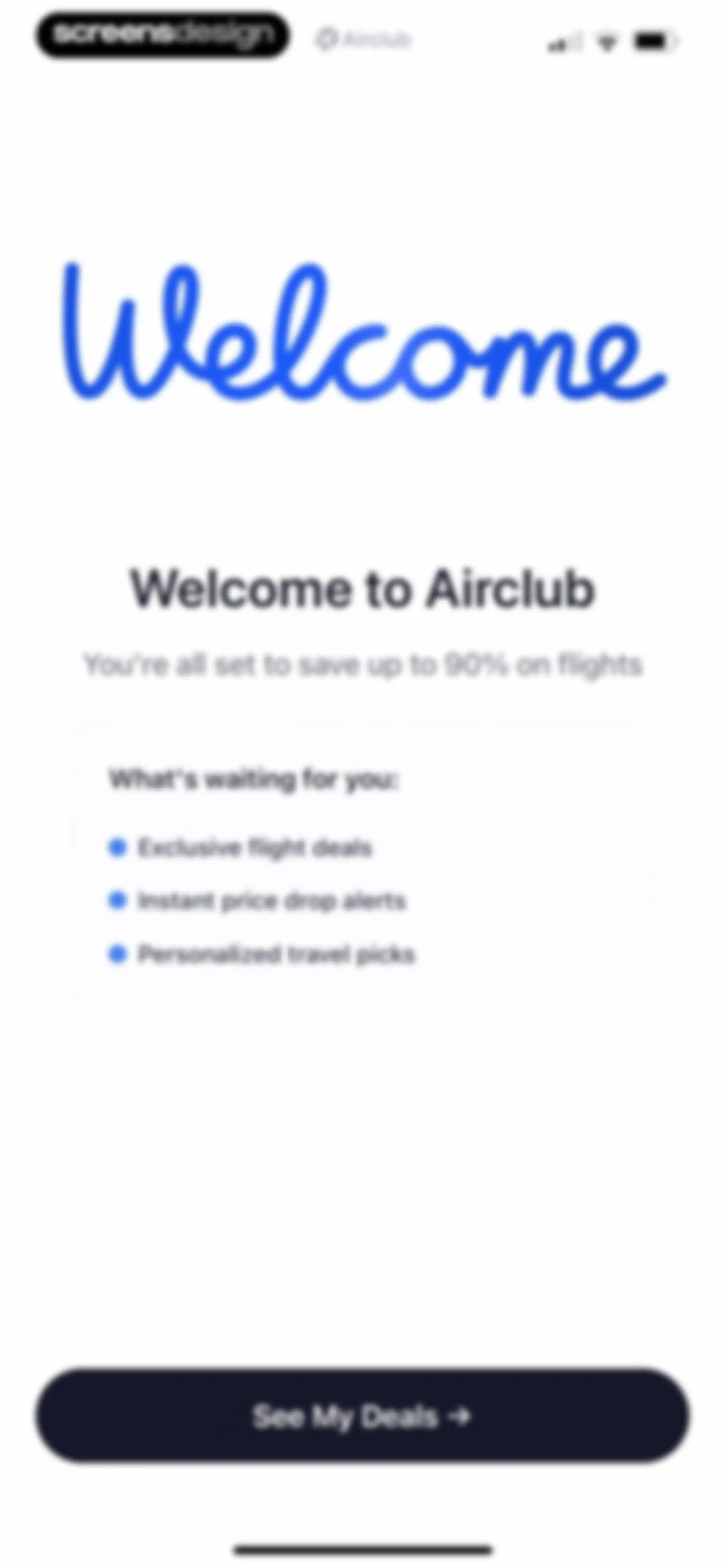 Airclub - Flight Deals screen 50