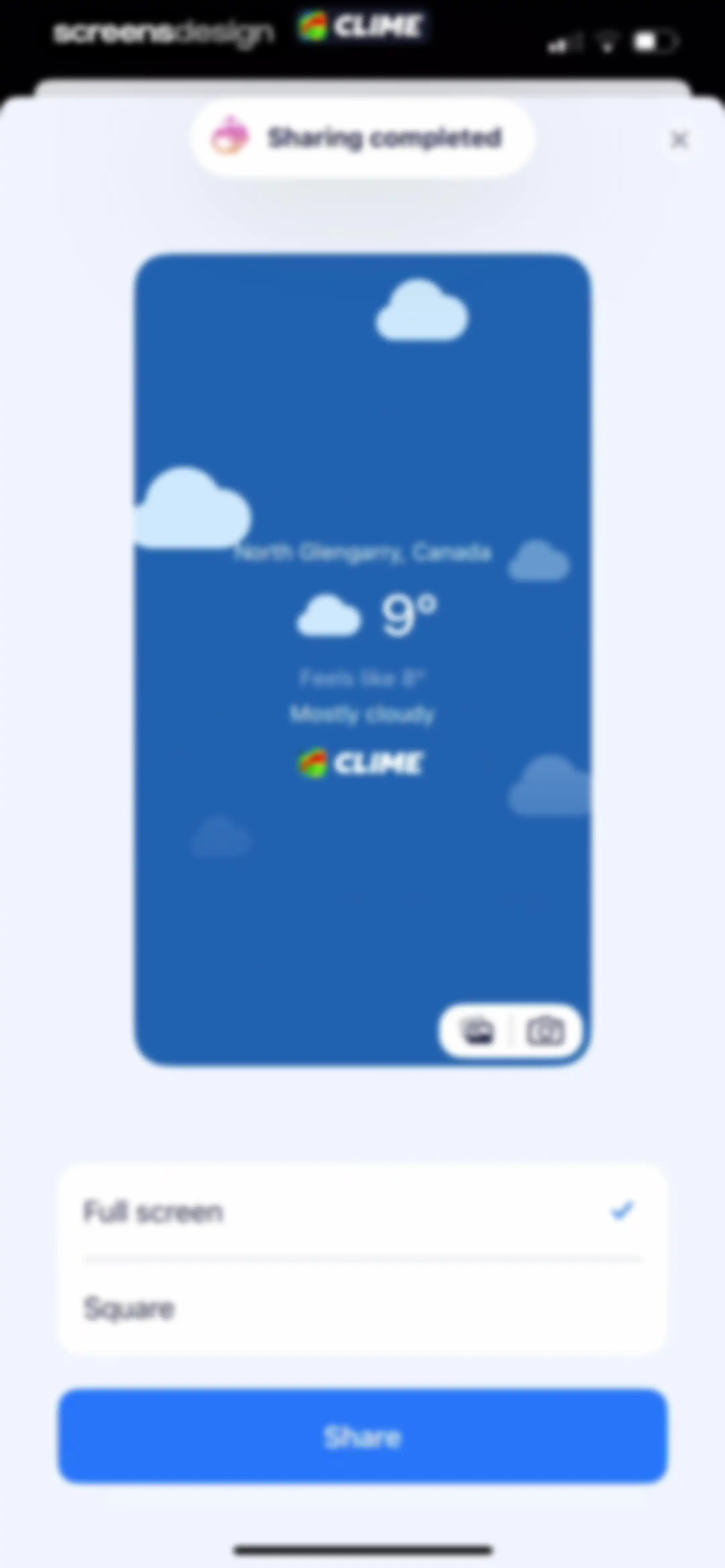 Clime: NOAA Weather Radar Live screen 65