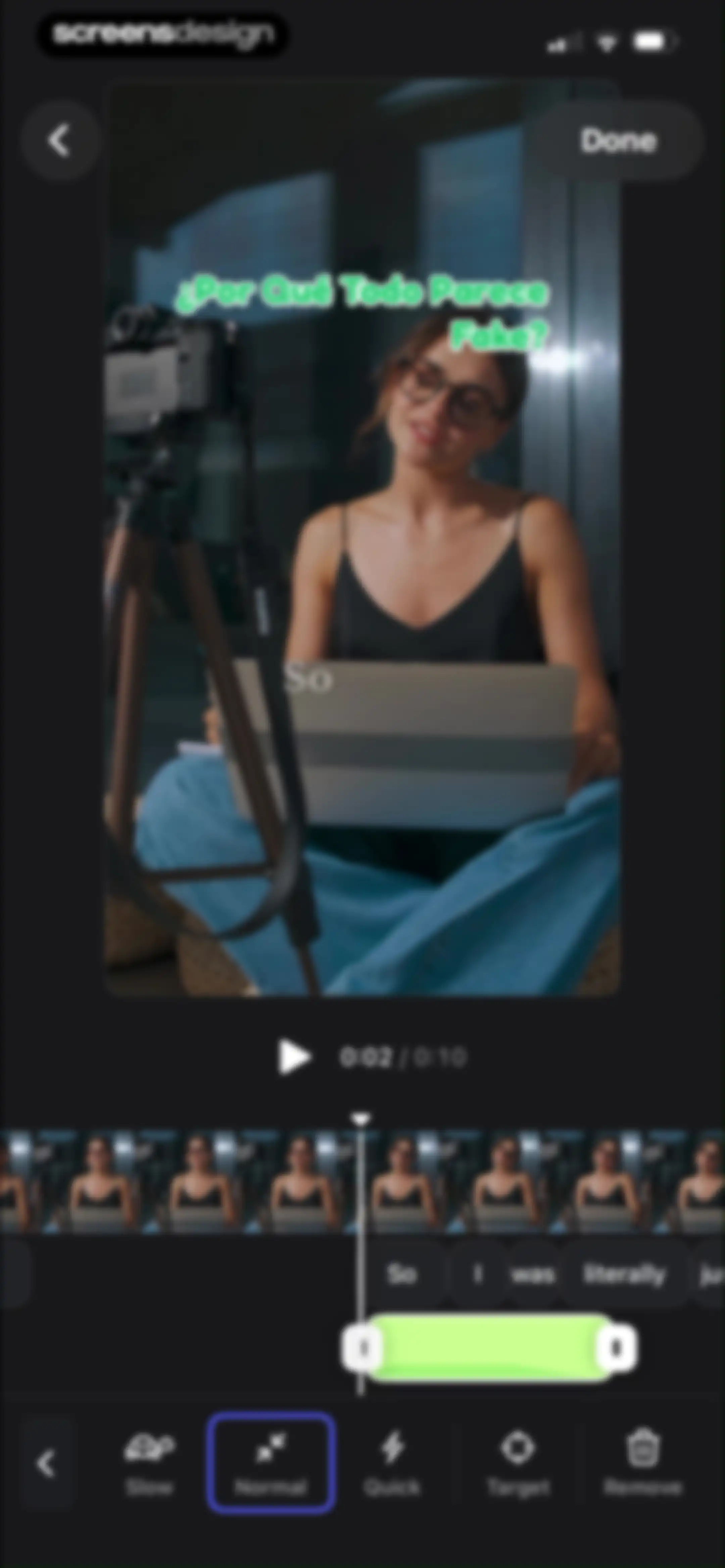 VEED Shorts: AI videos screen 45
