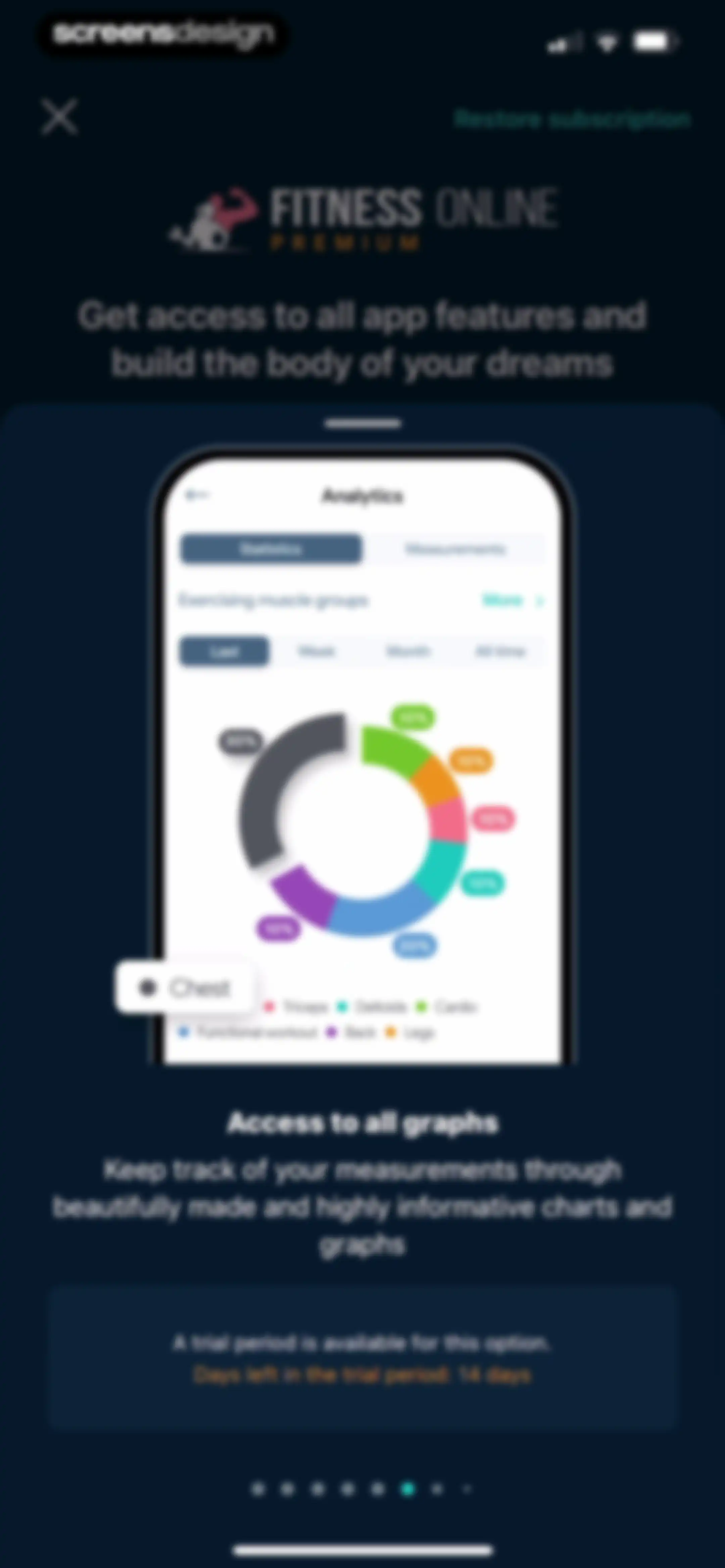 Fitness App: Gym Workout Plan screen 92