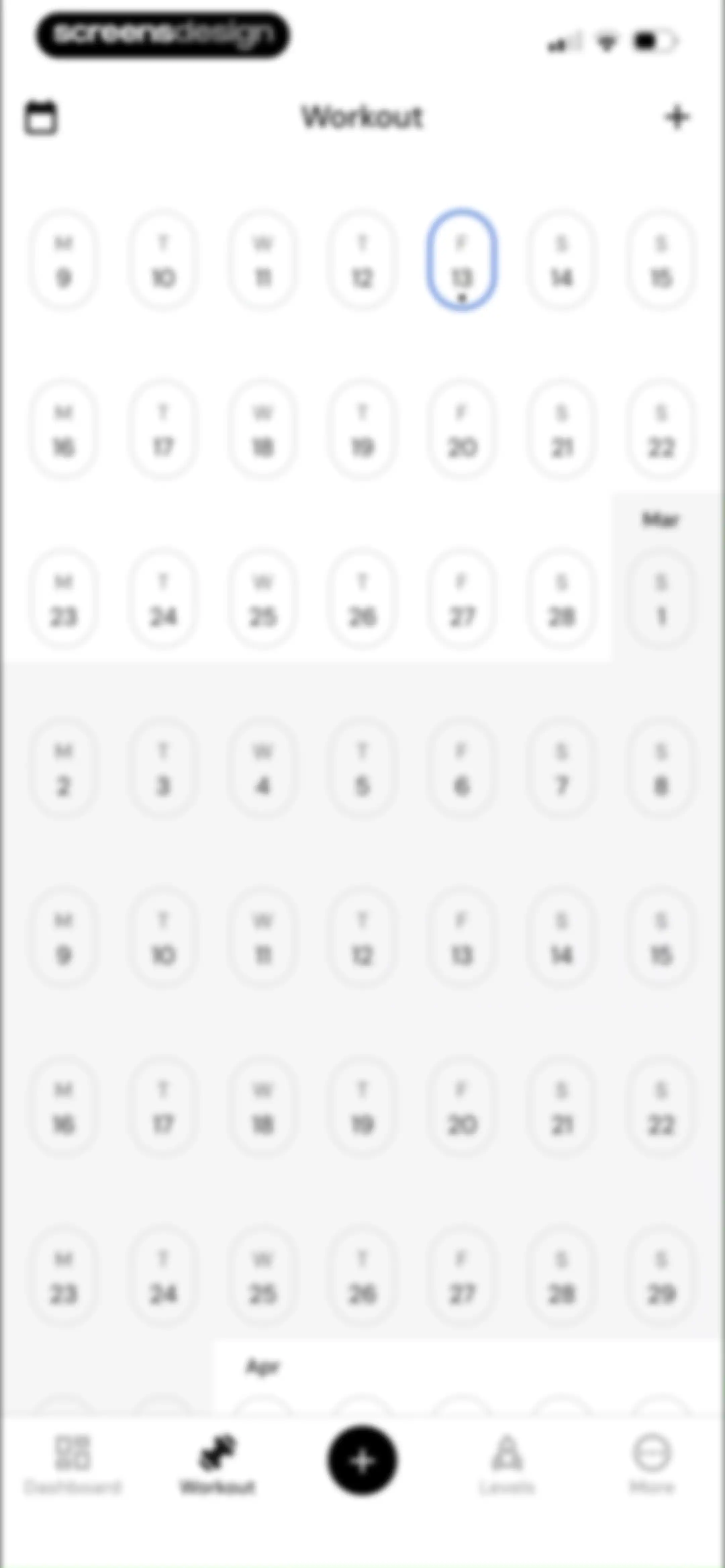 MacroFactor Workouts - Tracker screen 152