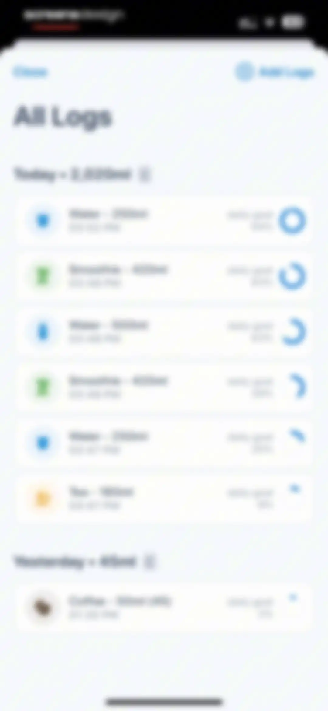 Water Tracker by WaterMinder® screen 55