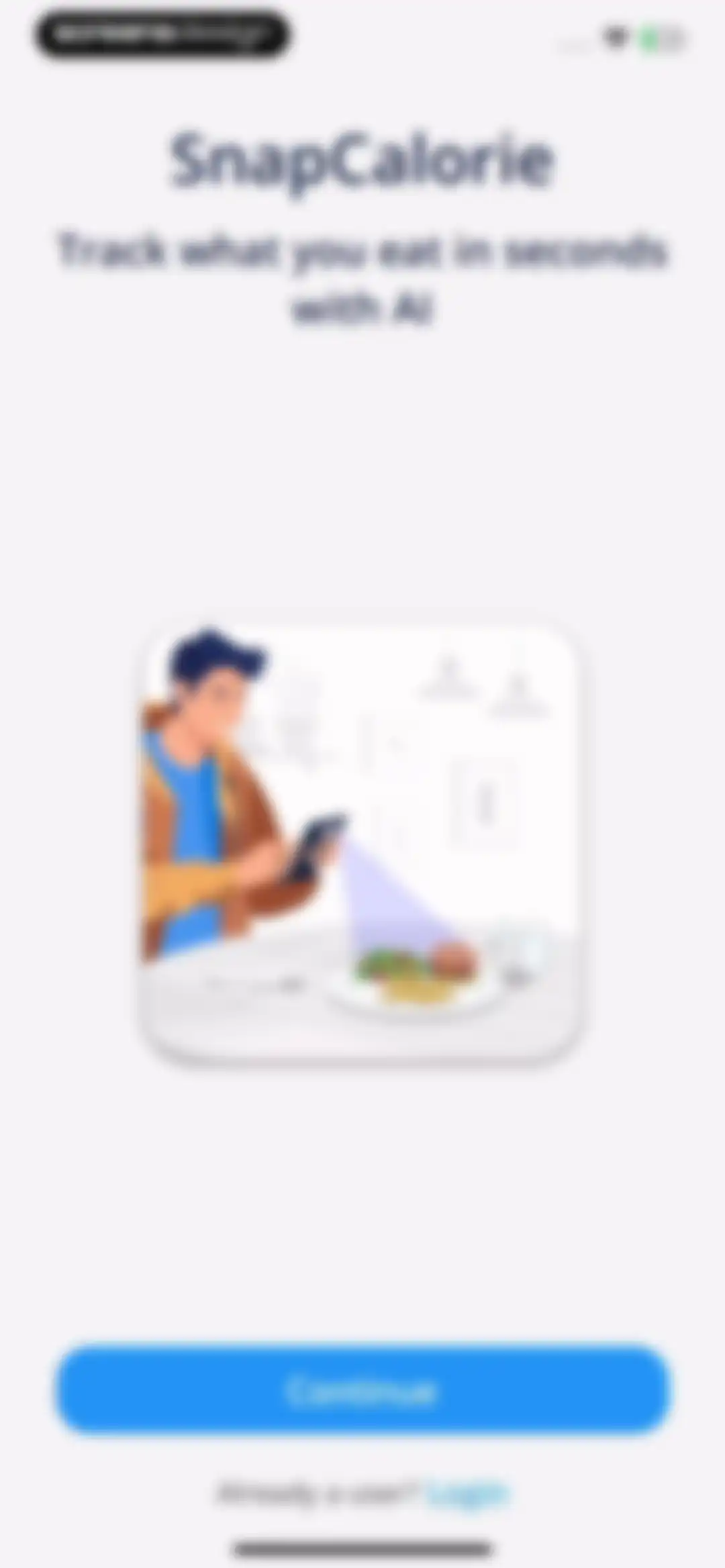 SnapCalorie AI Calorie Counter screen 2