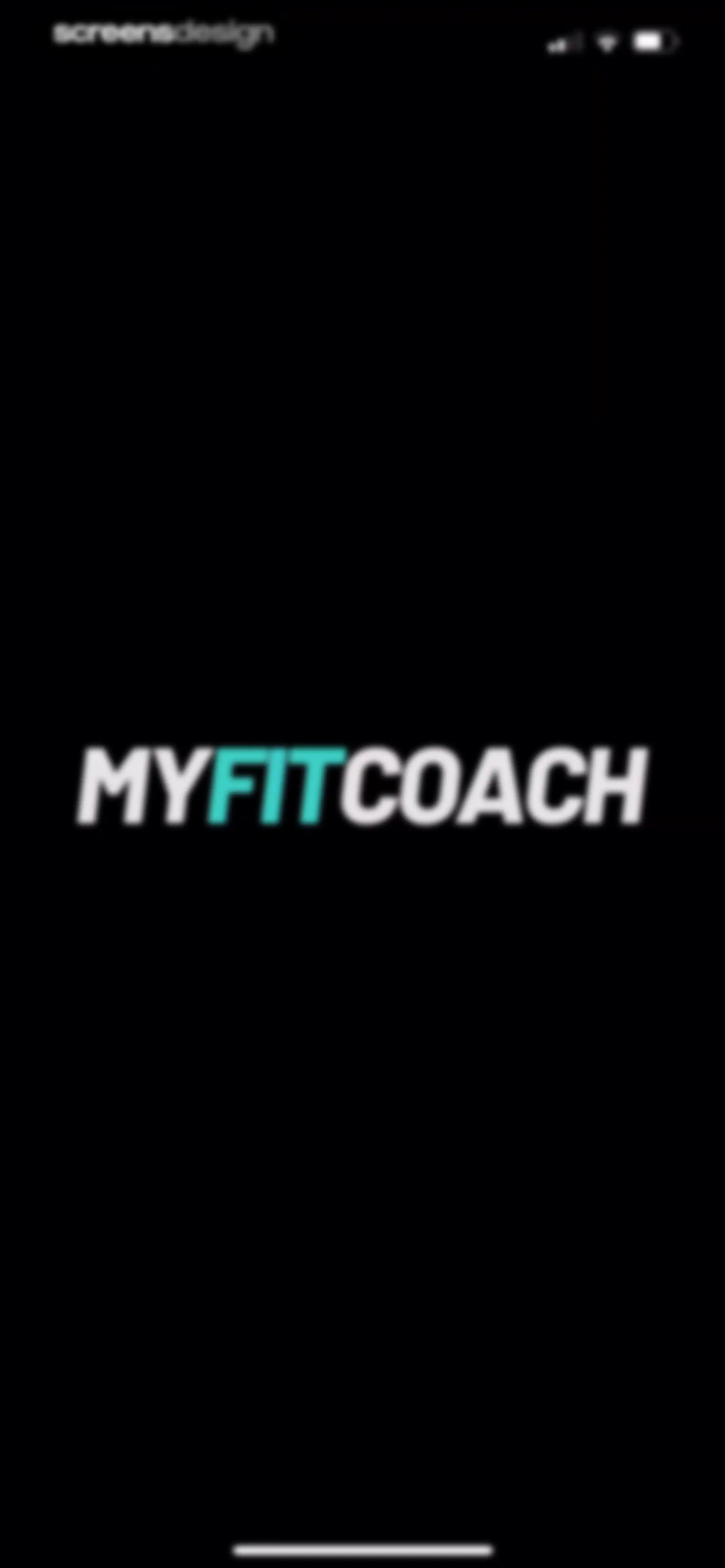 MyFitCoach - Workout Planner screen 1