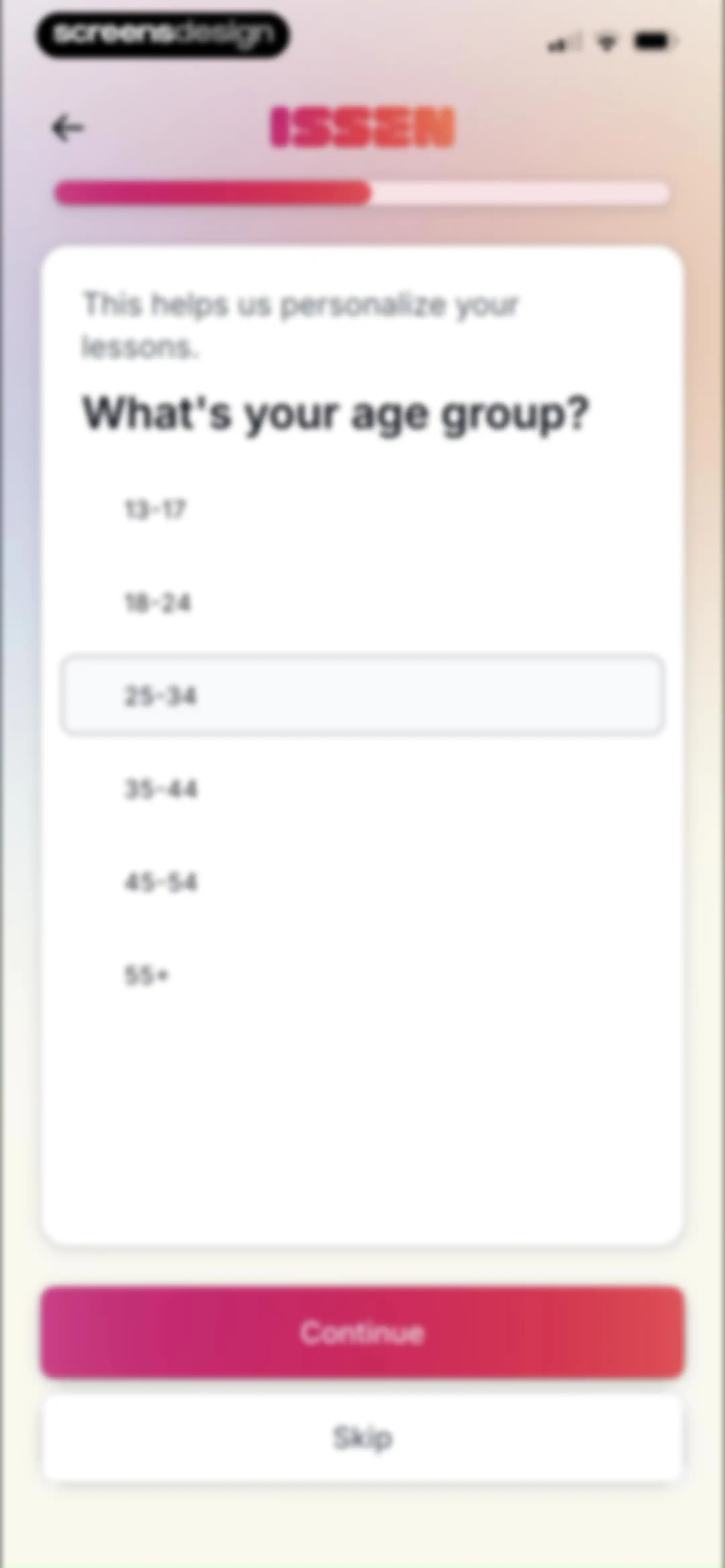ISSEN - Voice Tutor screen 8