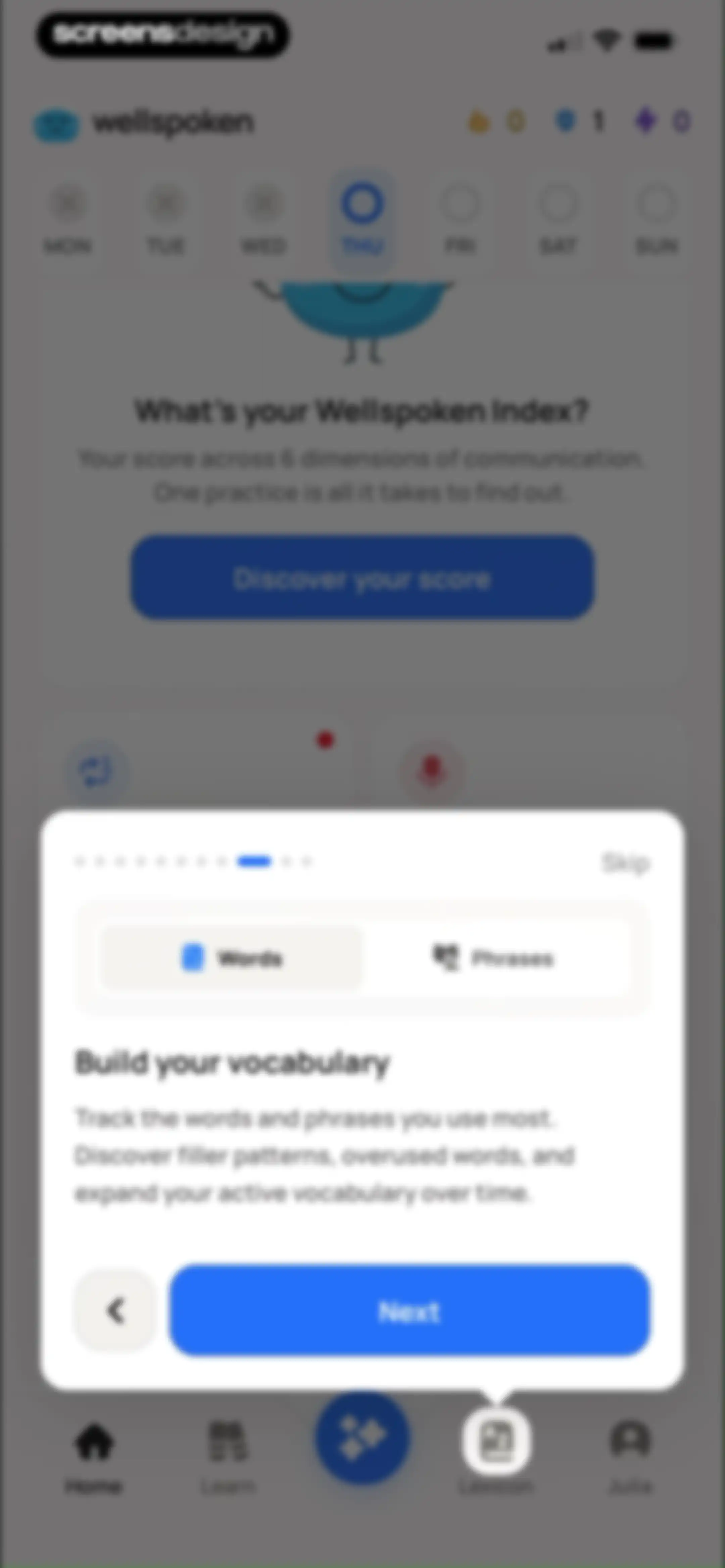 Wellspoken: Articulation Coach screen 66