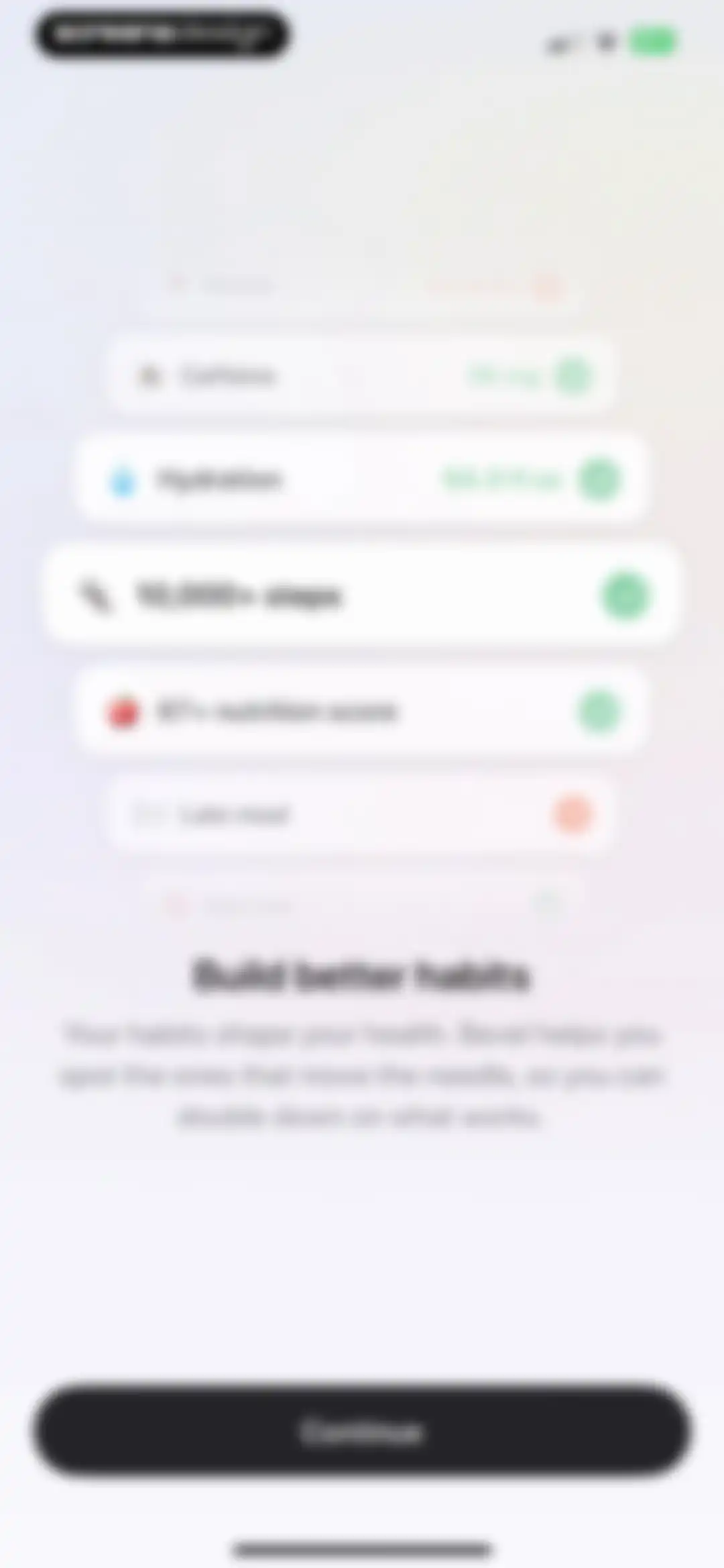 Bevel: AI Health Coach screen 22