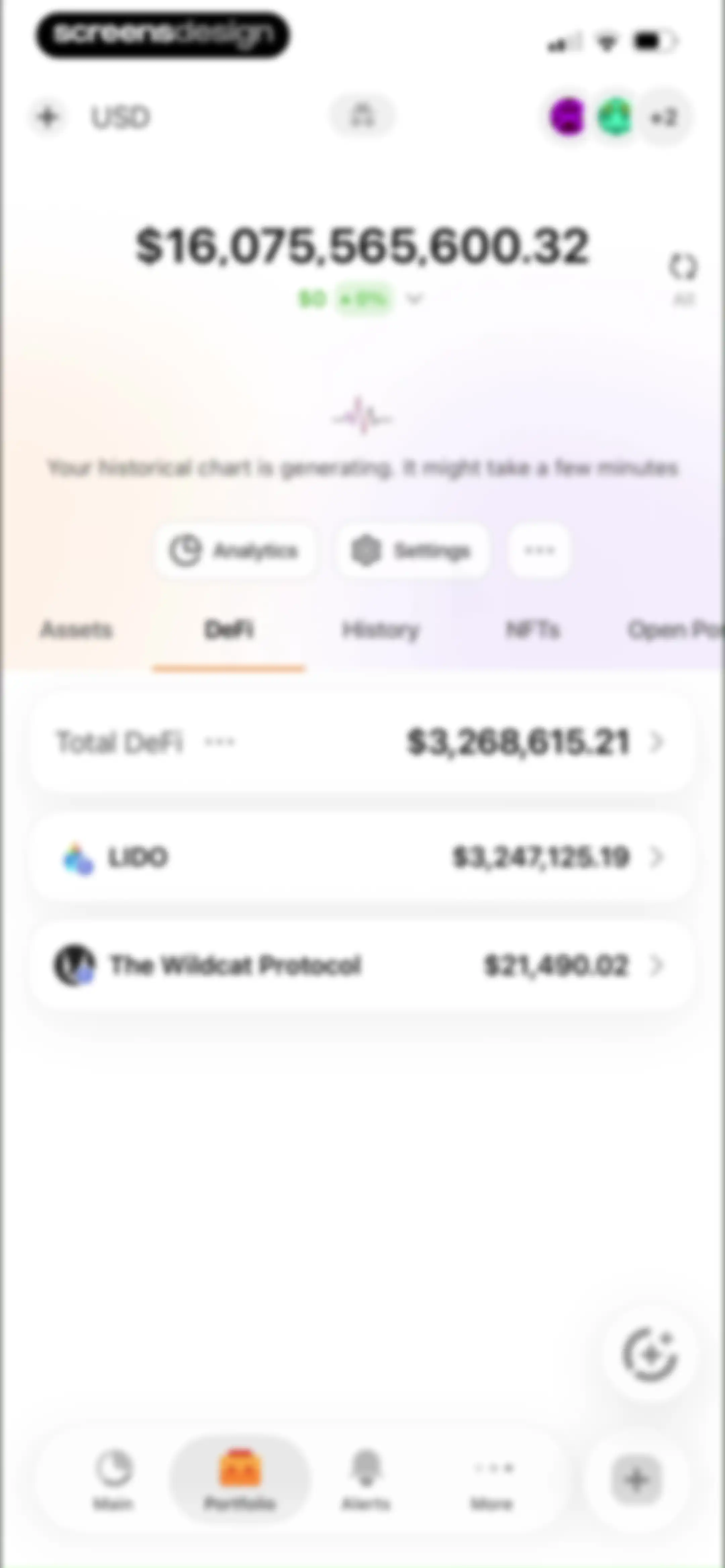 CoinStats: Crypto Portfolio screen 126