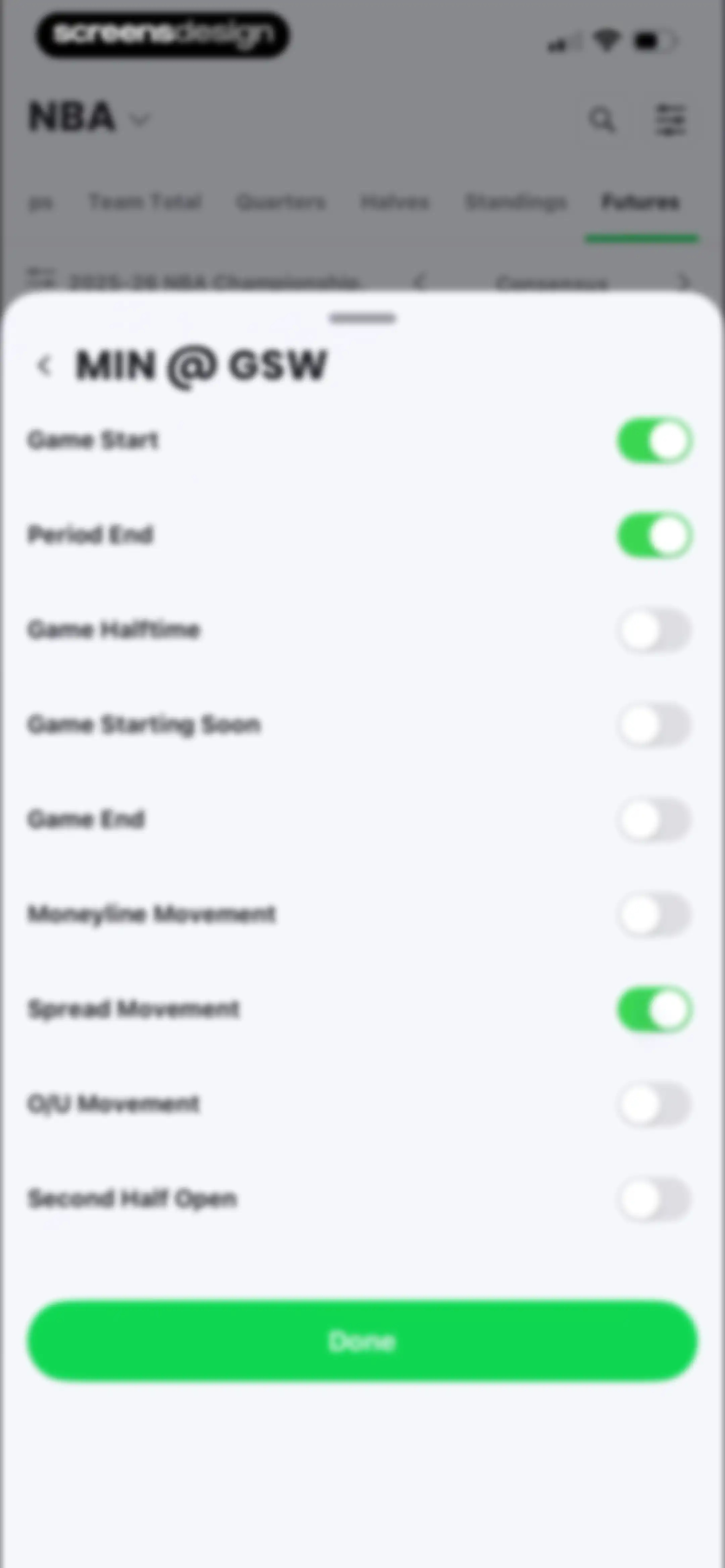 Action Network: Sports Betting screen 128