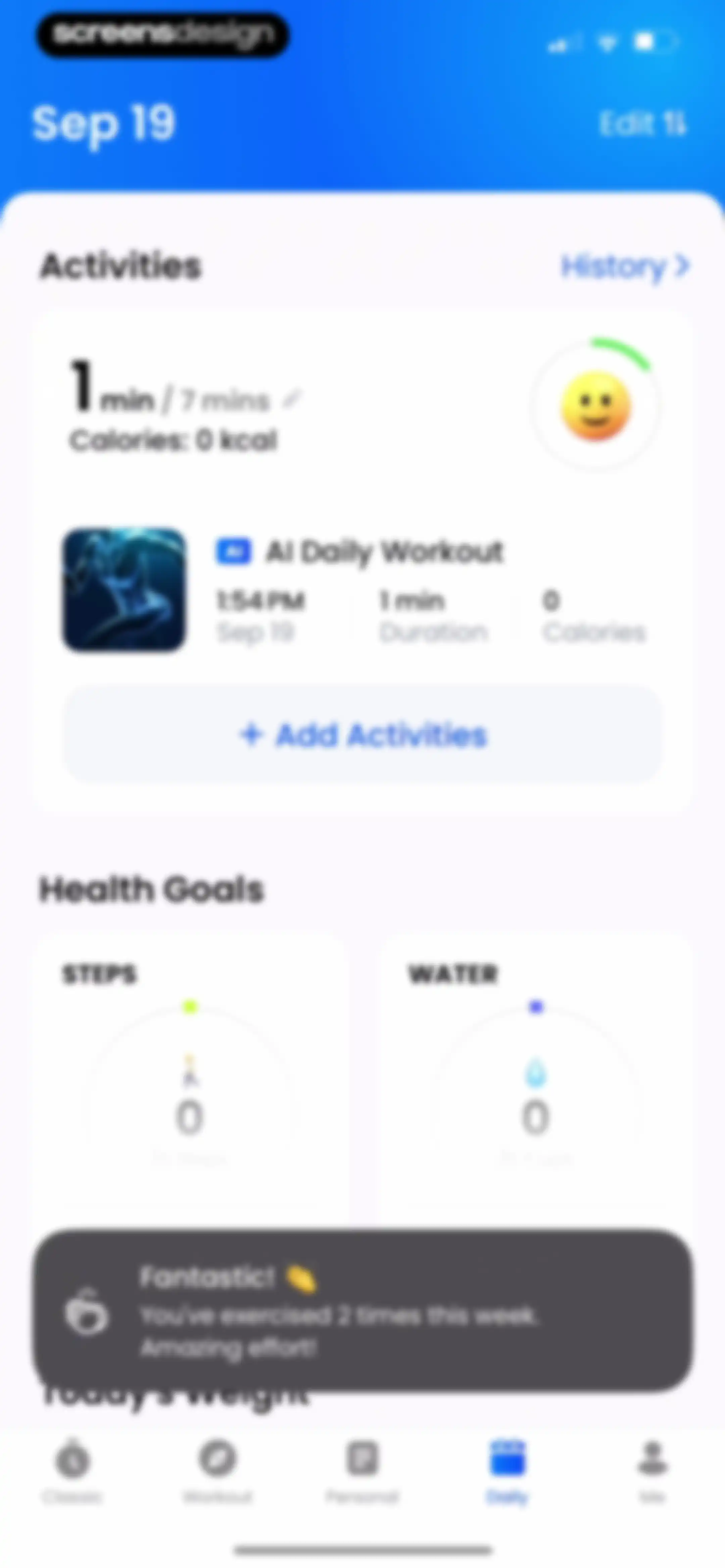 Home Workout - No Equipments screen 209