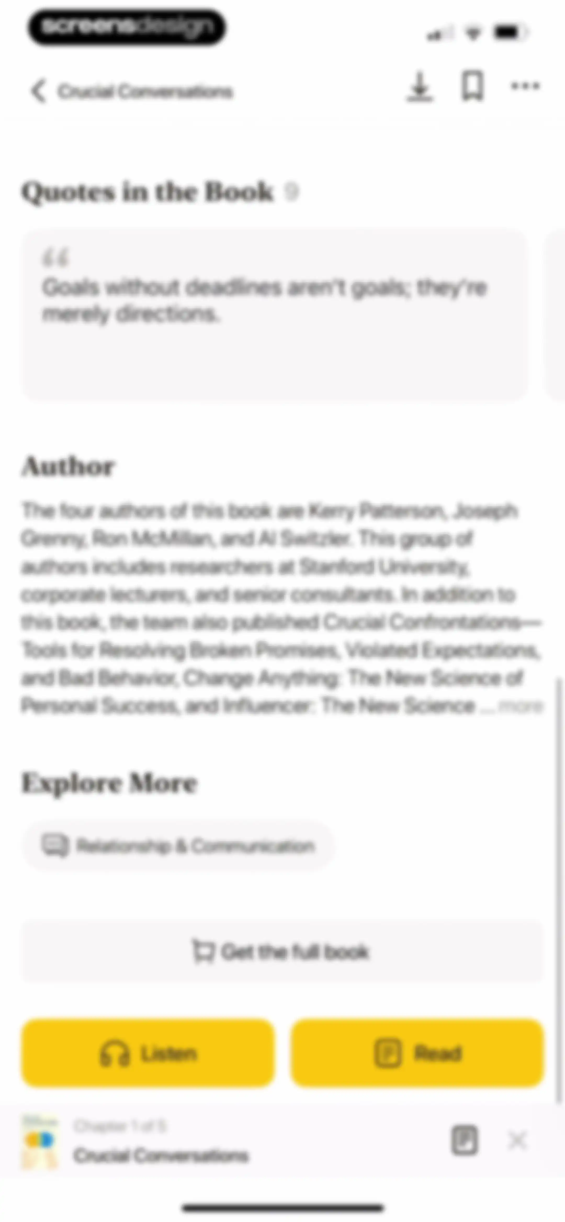 Bookey: Book Ideas for Growth screen 39