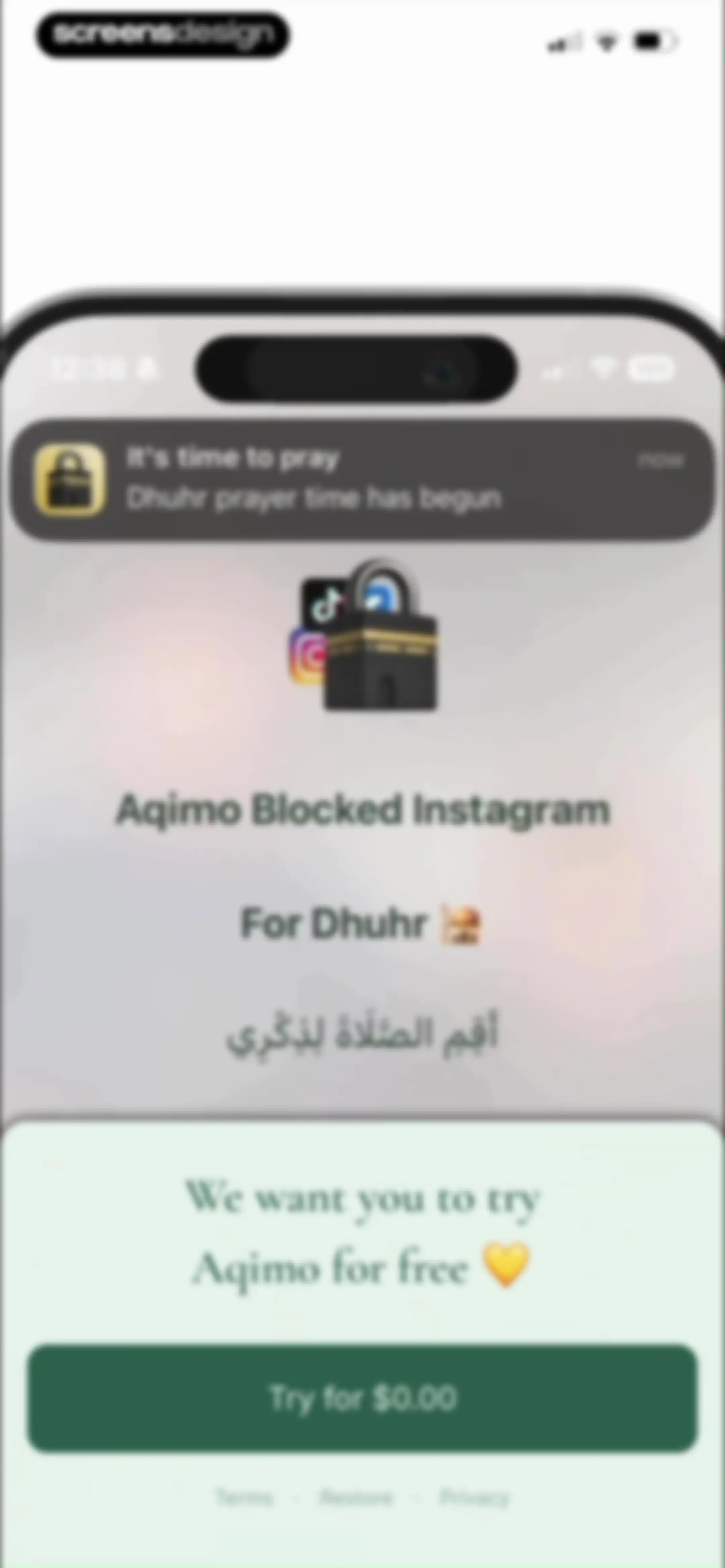 Aqimo: Salah Focus screen 25