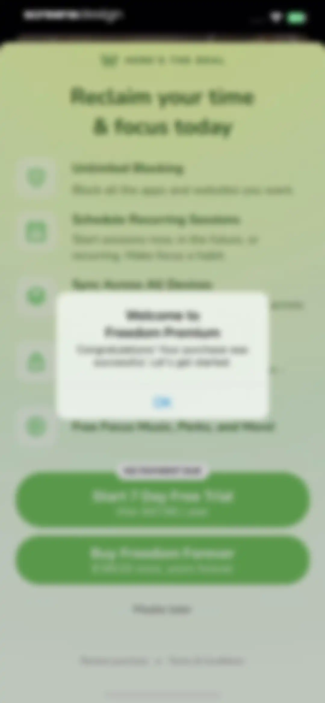 Freedom: Screen Time Control screen 5