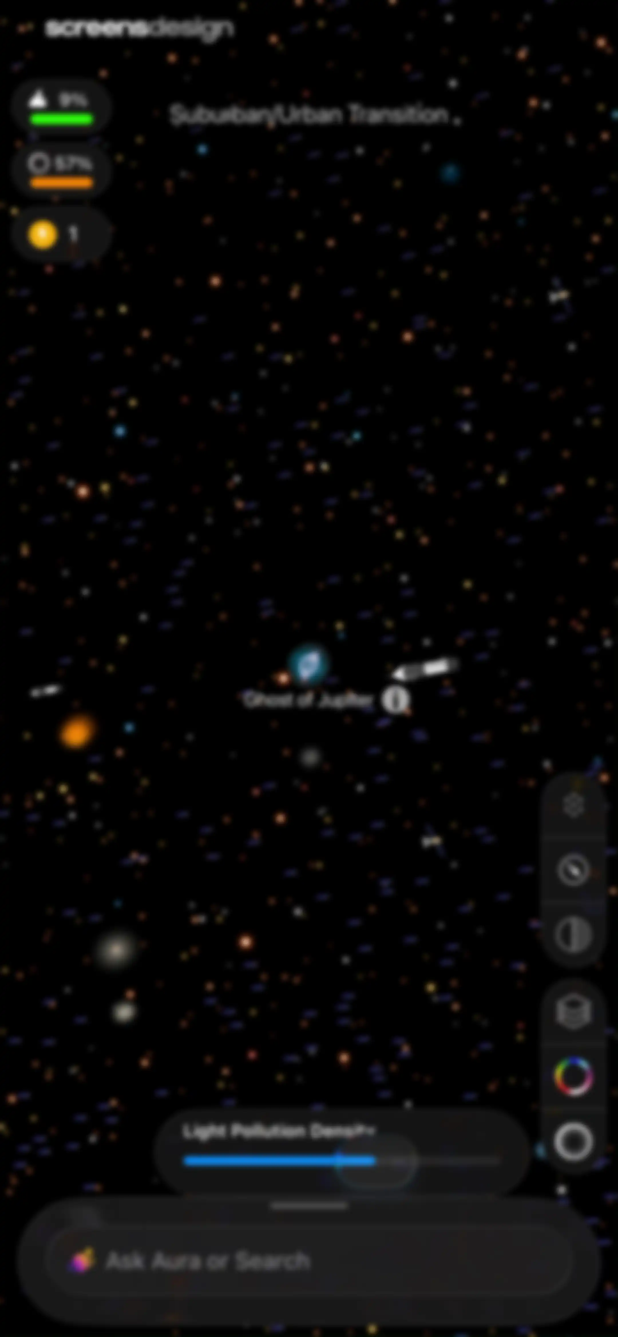 Night Sky screen 30