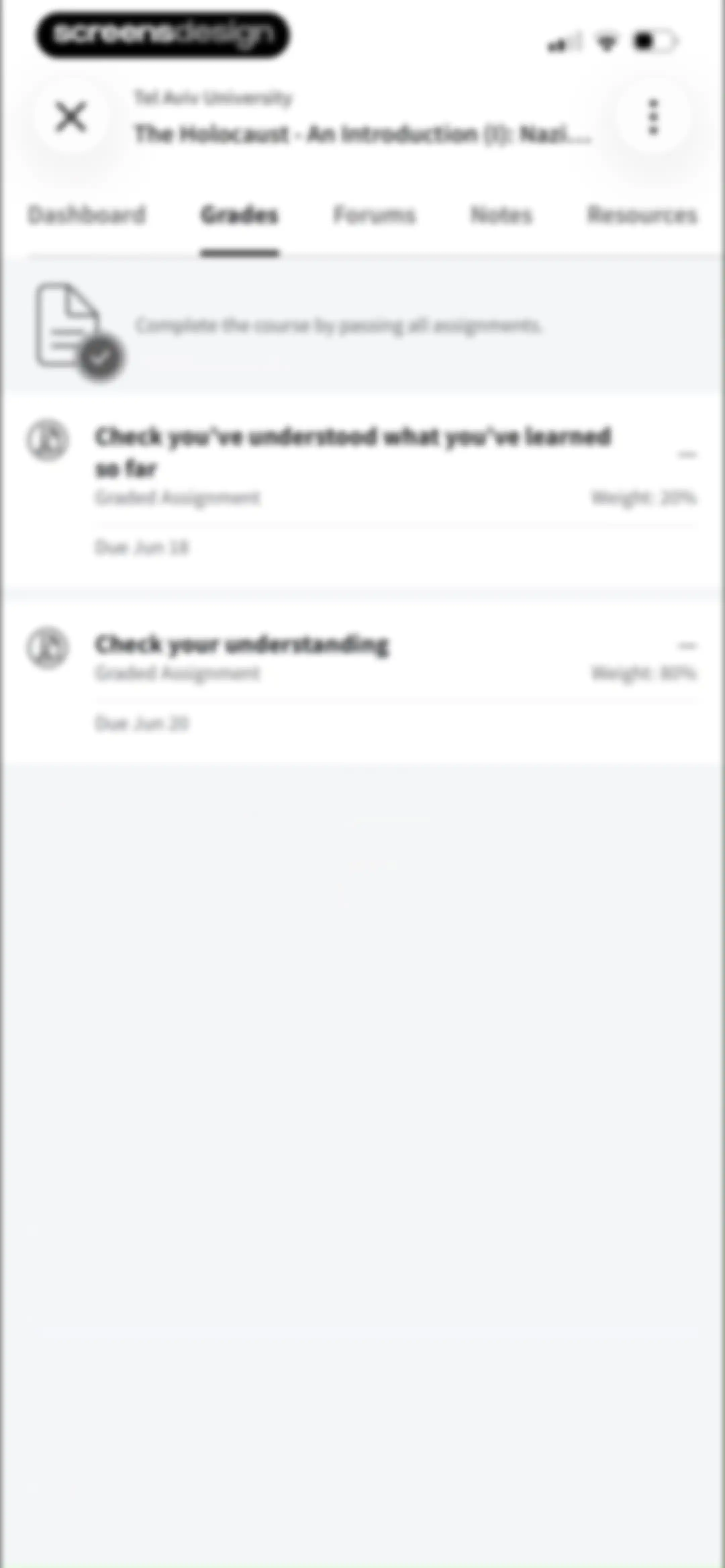 Coursera: Grow your career screen 37