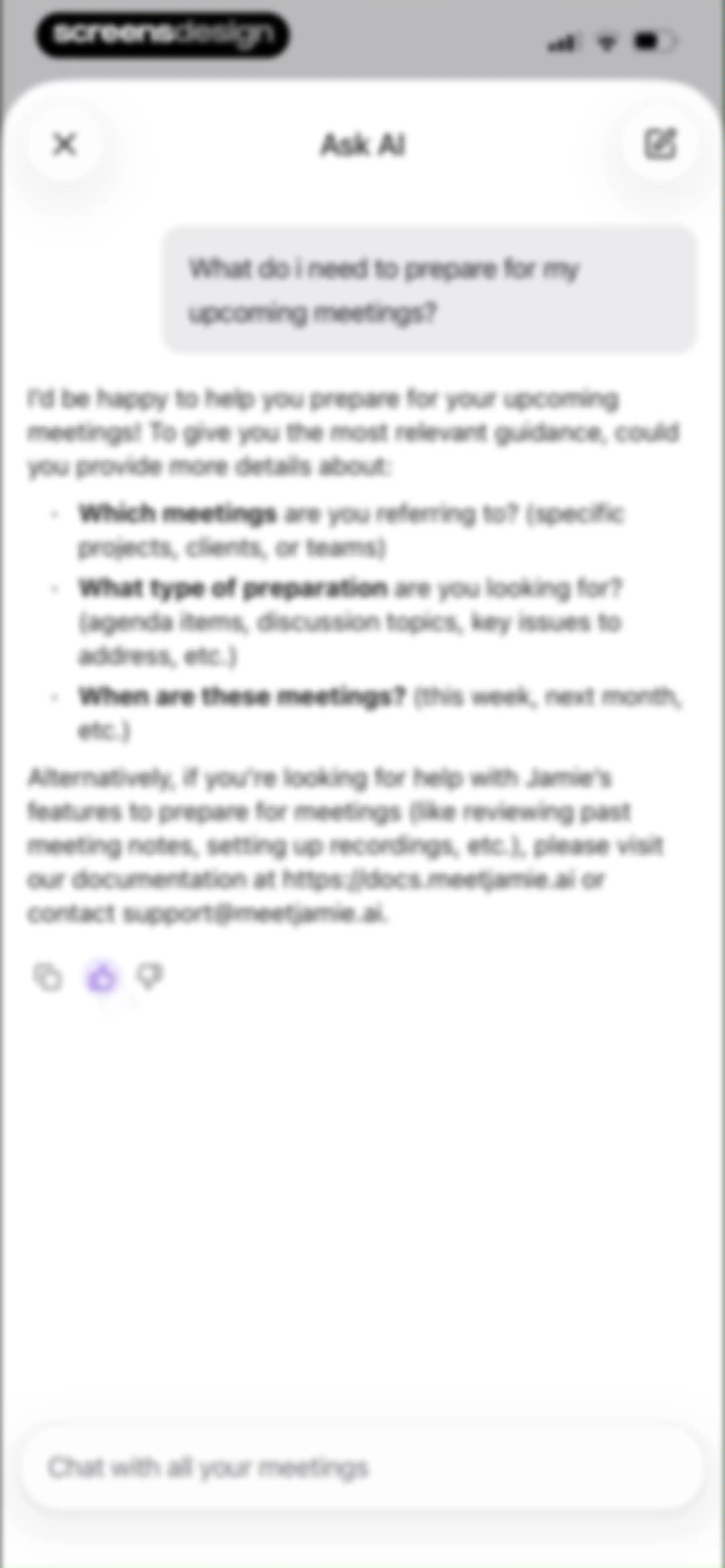 AI Meeting Note Taker - Jamie screen 53