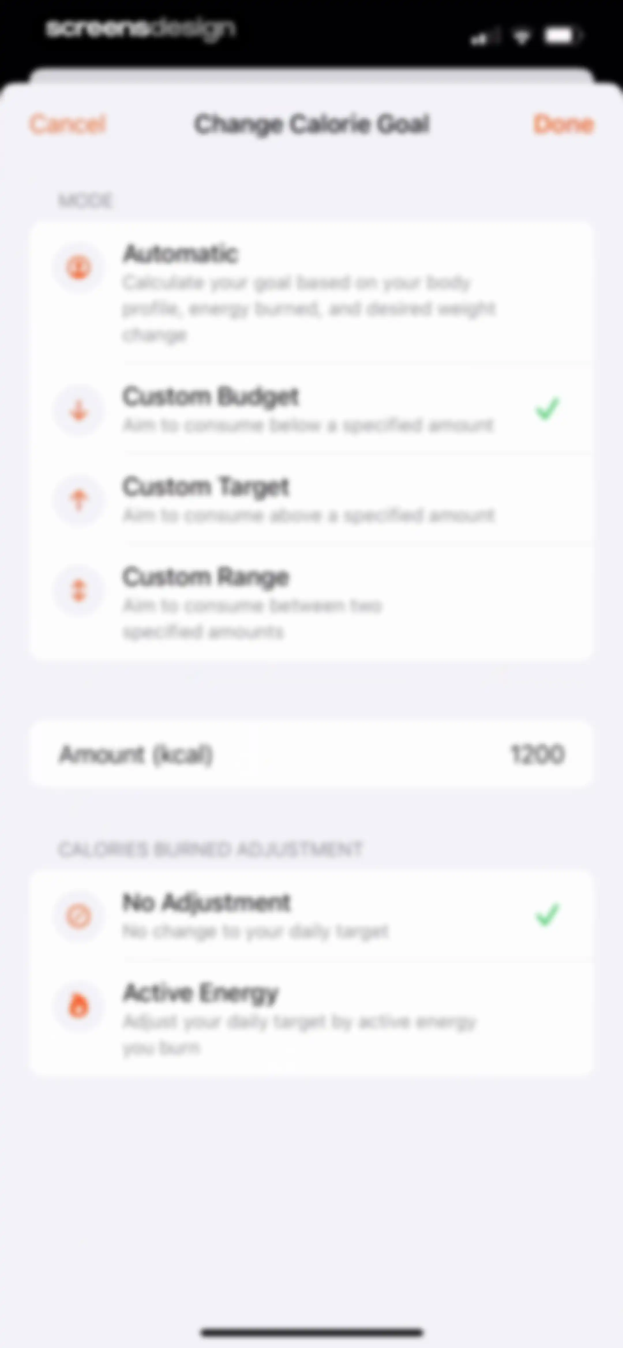 Nutrition Tracker: Foodnoms screen 137
