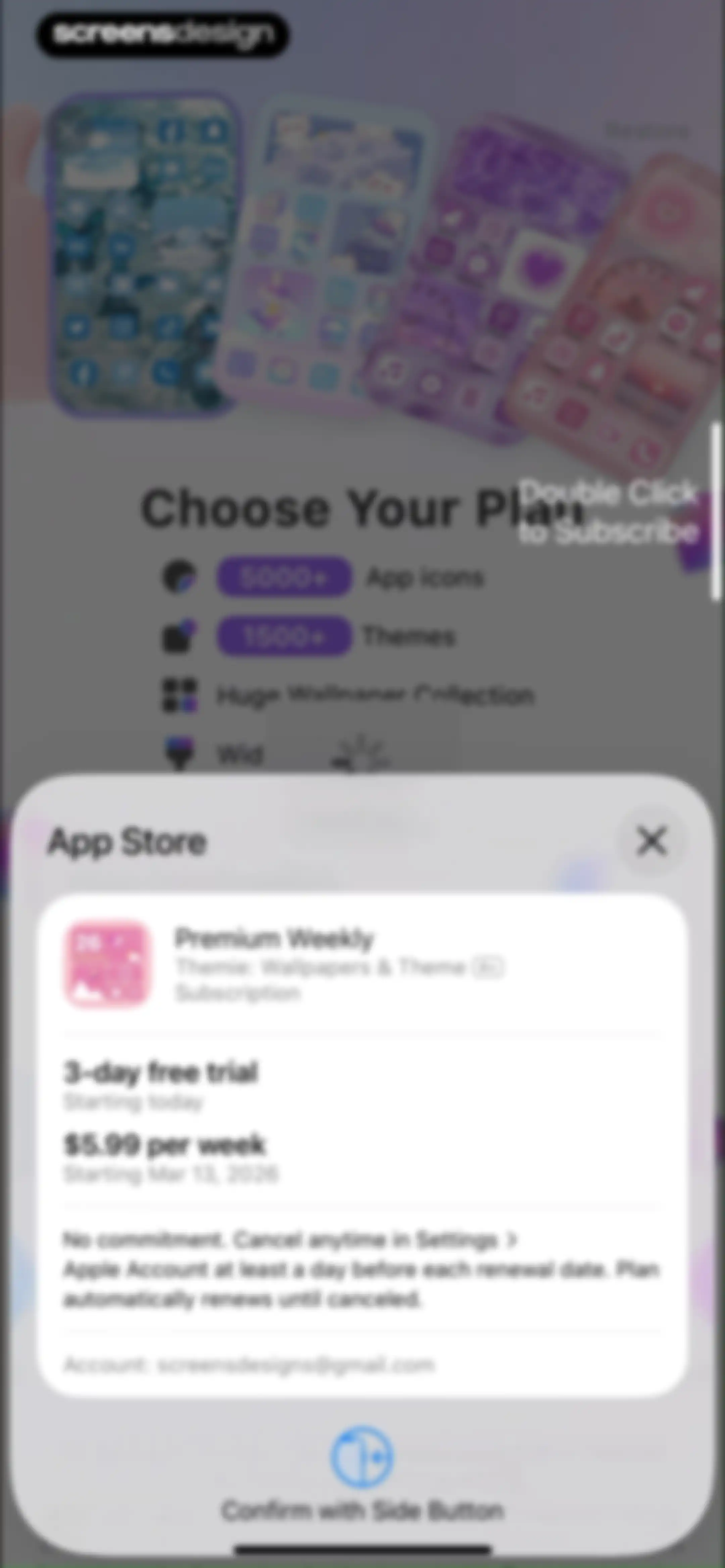 Themie: Wallpapers & Theme screen 12
