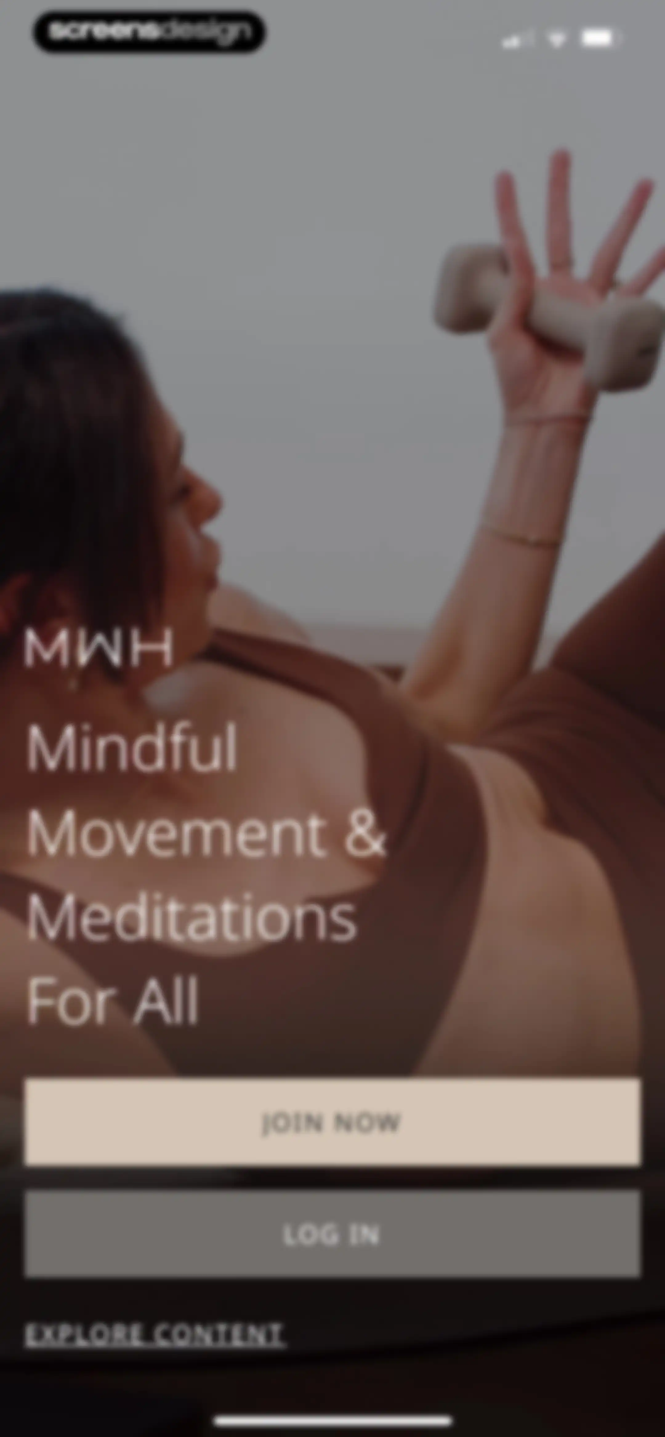 MWH: Fitness + Wellness screen 5
