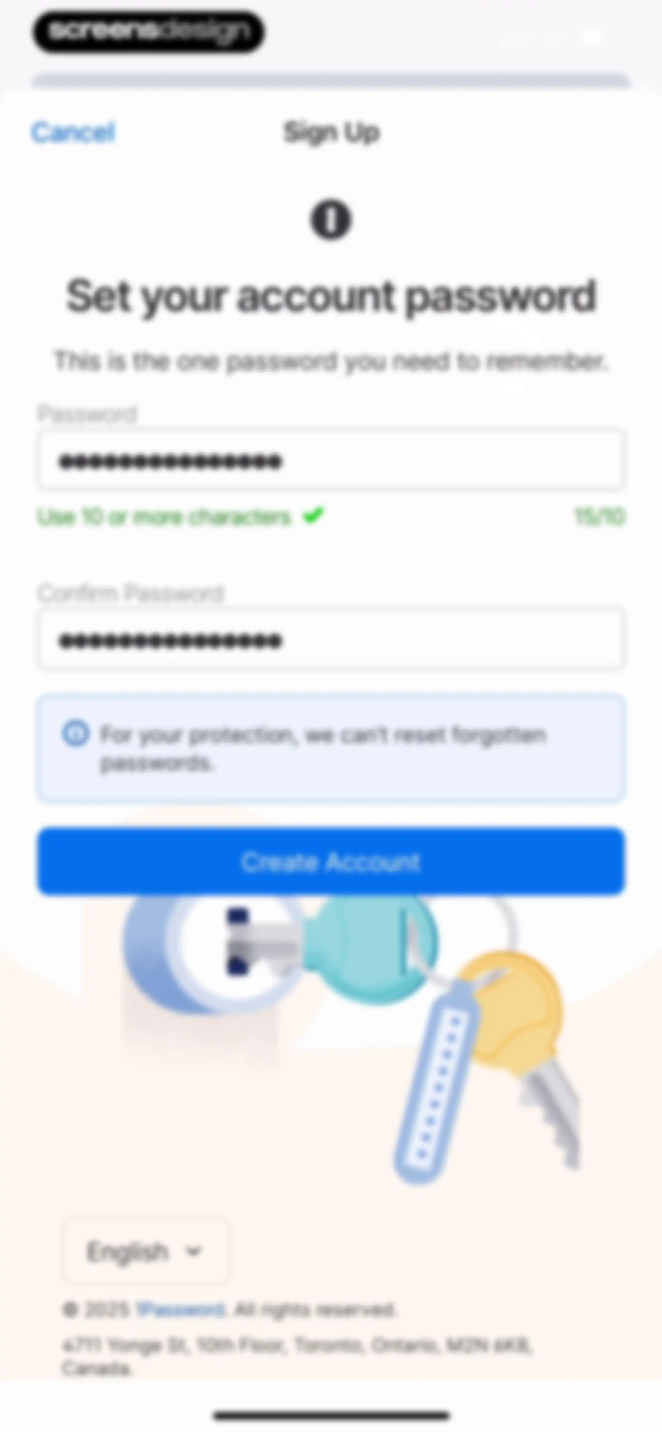 1Password: Password Manager screen 14