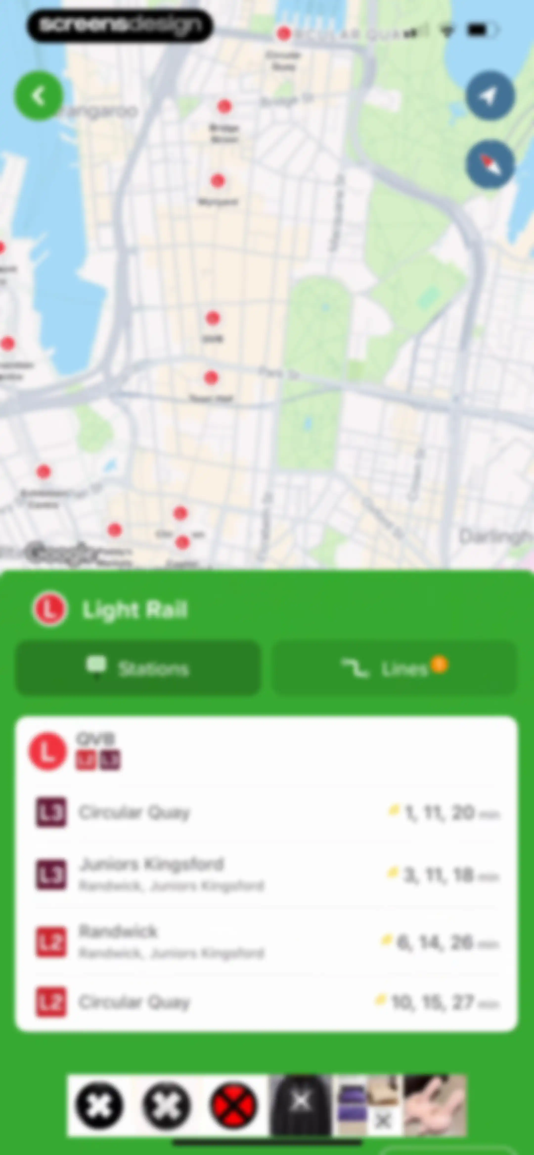 Citymapper: All Live Transit screen 127