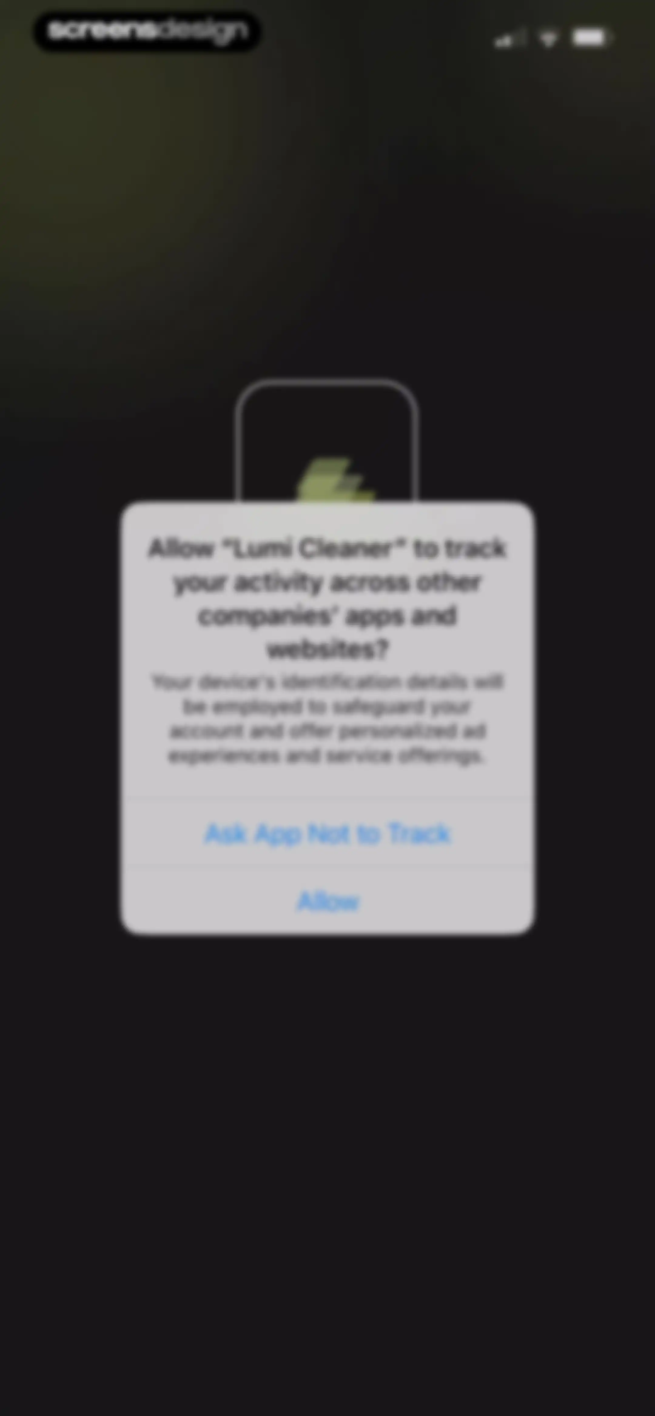 Lumi Cleaner: storage cleaner screen 1