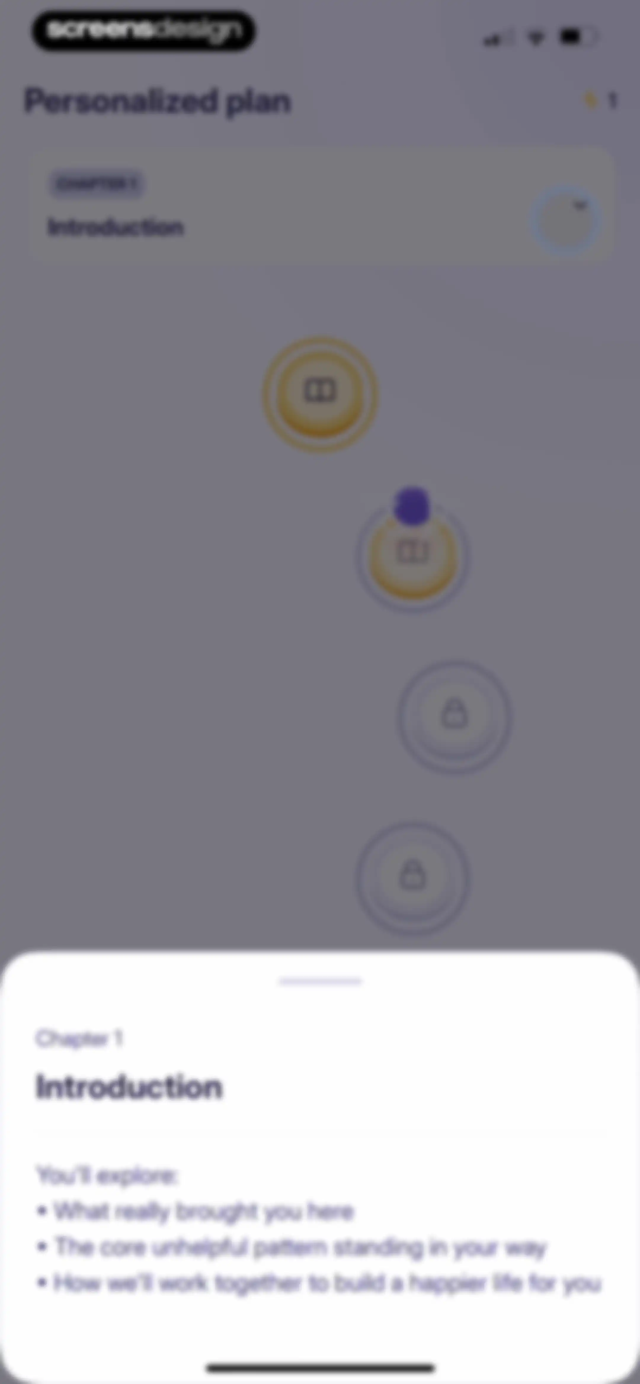 Liven: Discover yourself screen 72