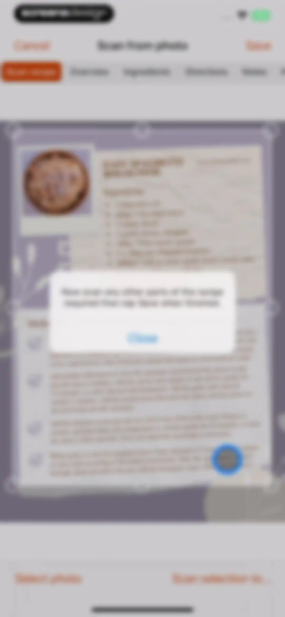 Recipe Keeper screen 19