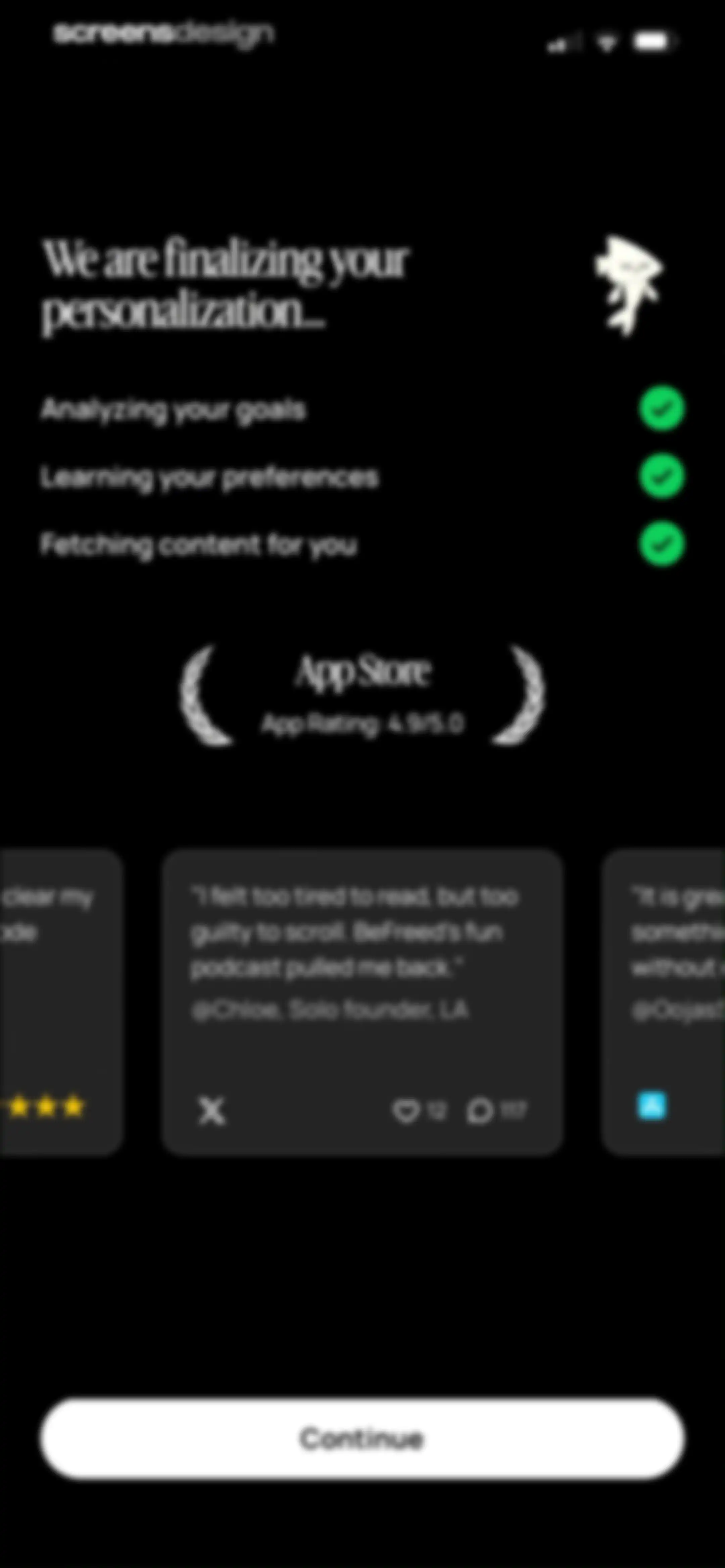 BeFreed: Personalized Learning screen 31