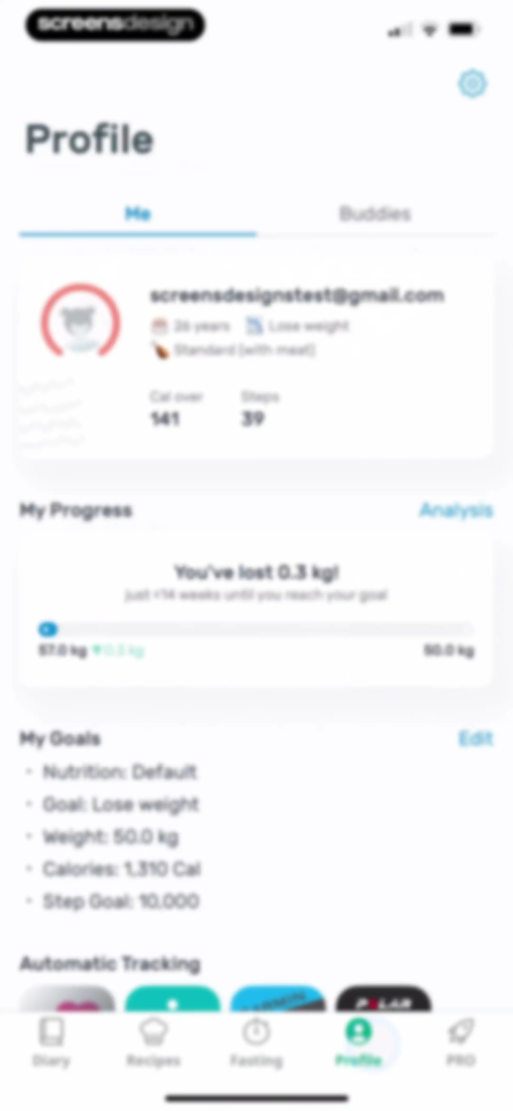 AI Calorie Tracker by Yazio screen 265
