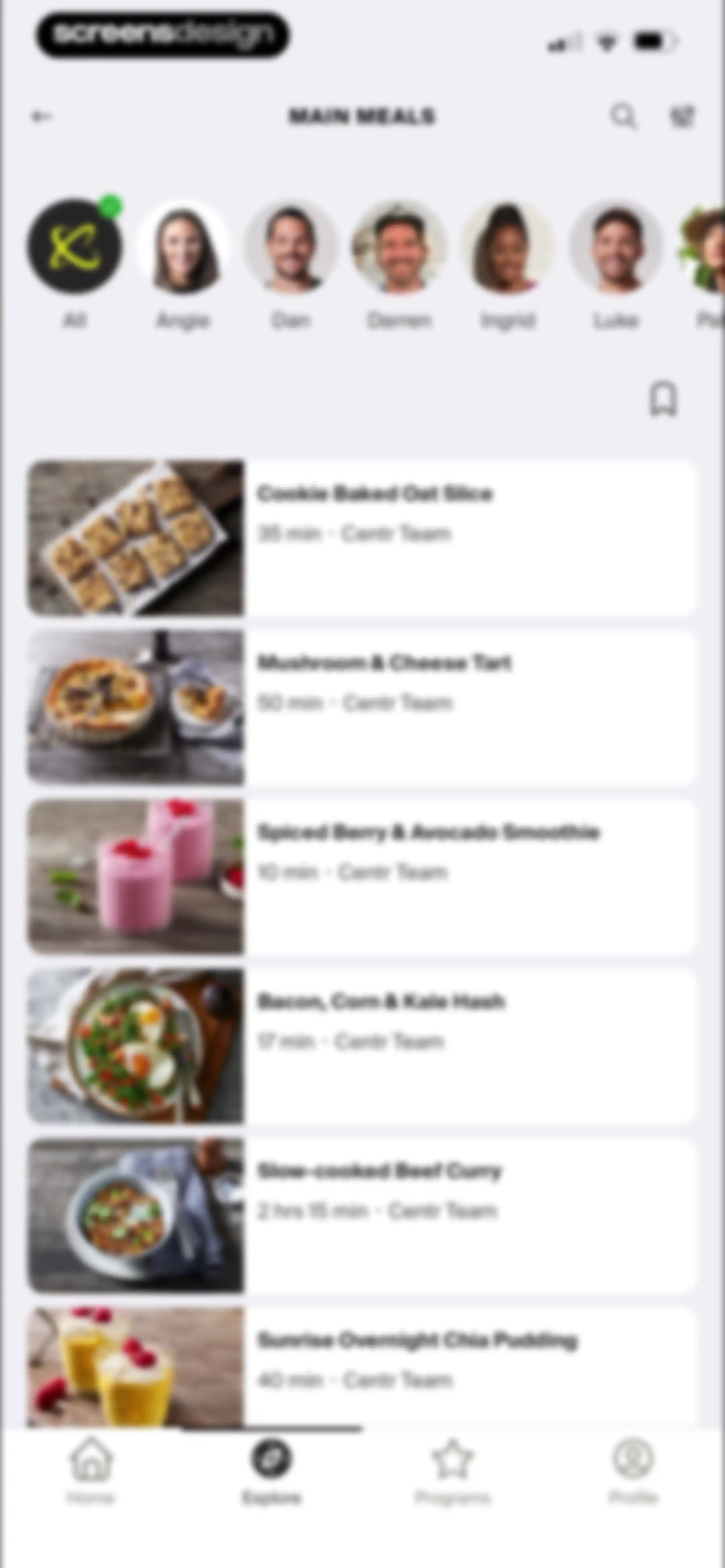 Centr: Strength & Fitness App screen 92