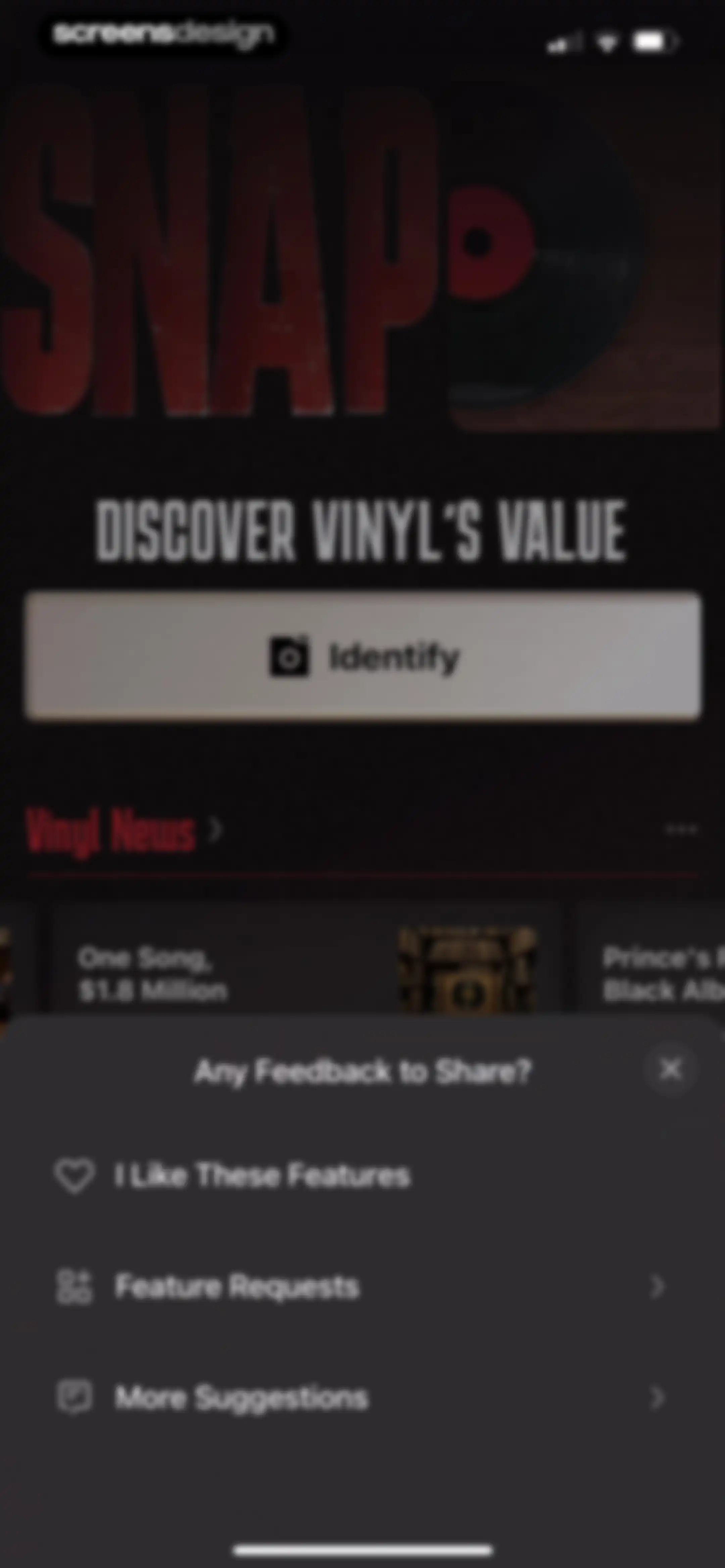 VinylSnap: Scan & Value Record screen 49