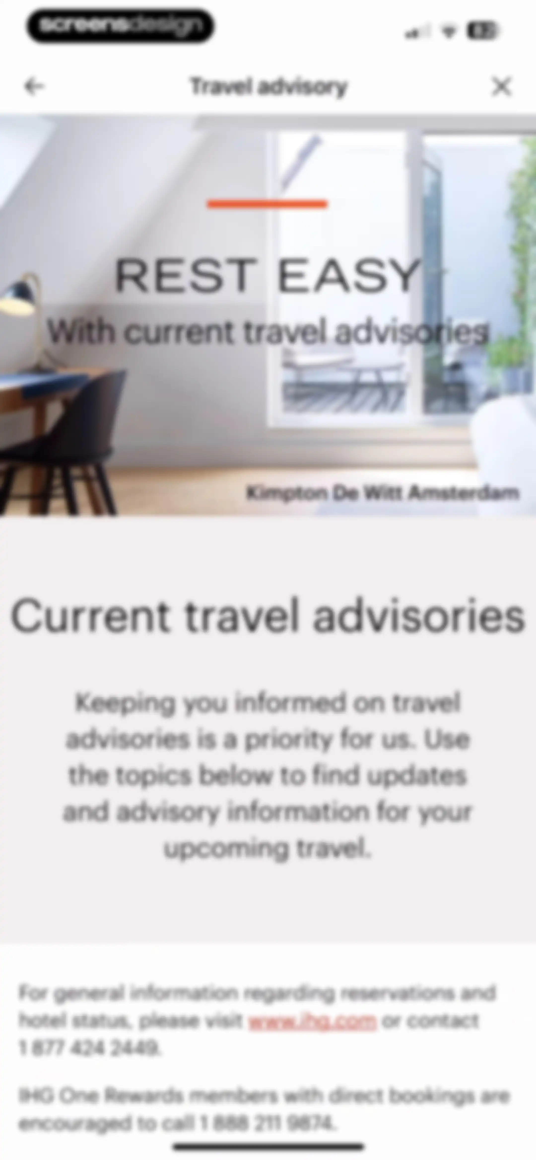 IHG One Rewards: Book Hotels screen 187