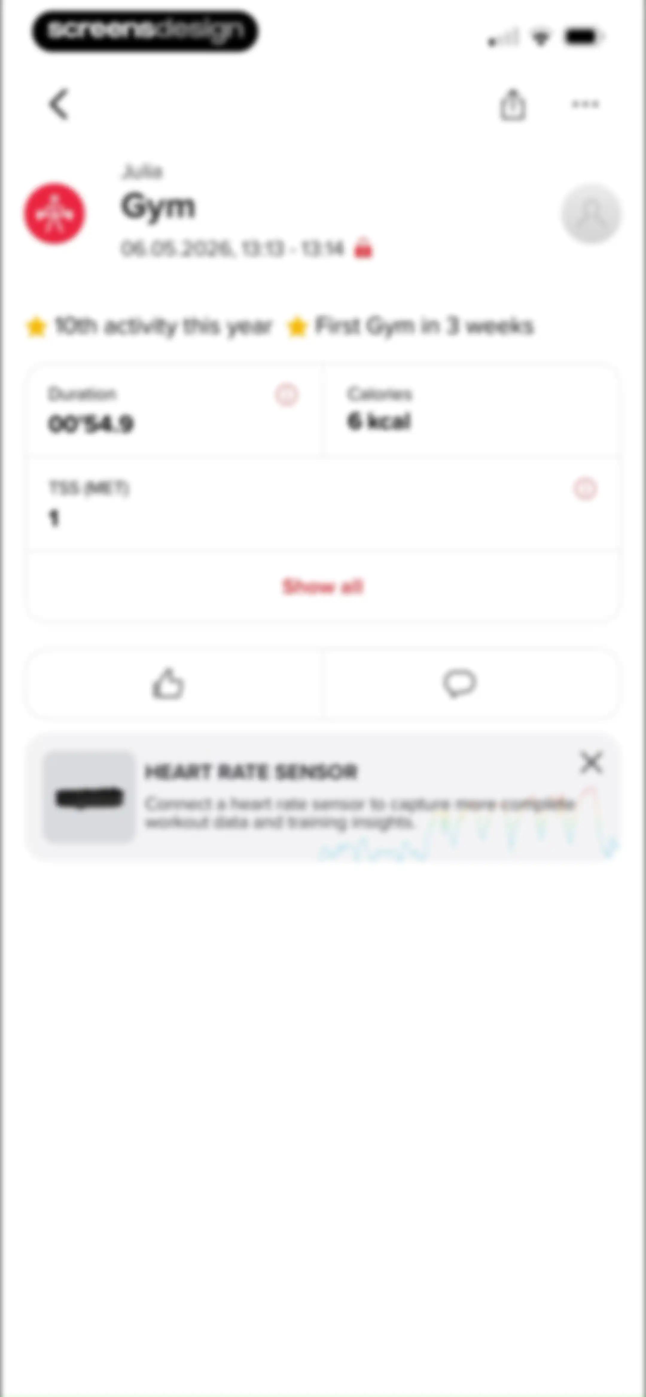 Sports Tracker: Run Bike Hike screen 85