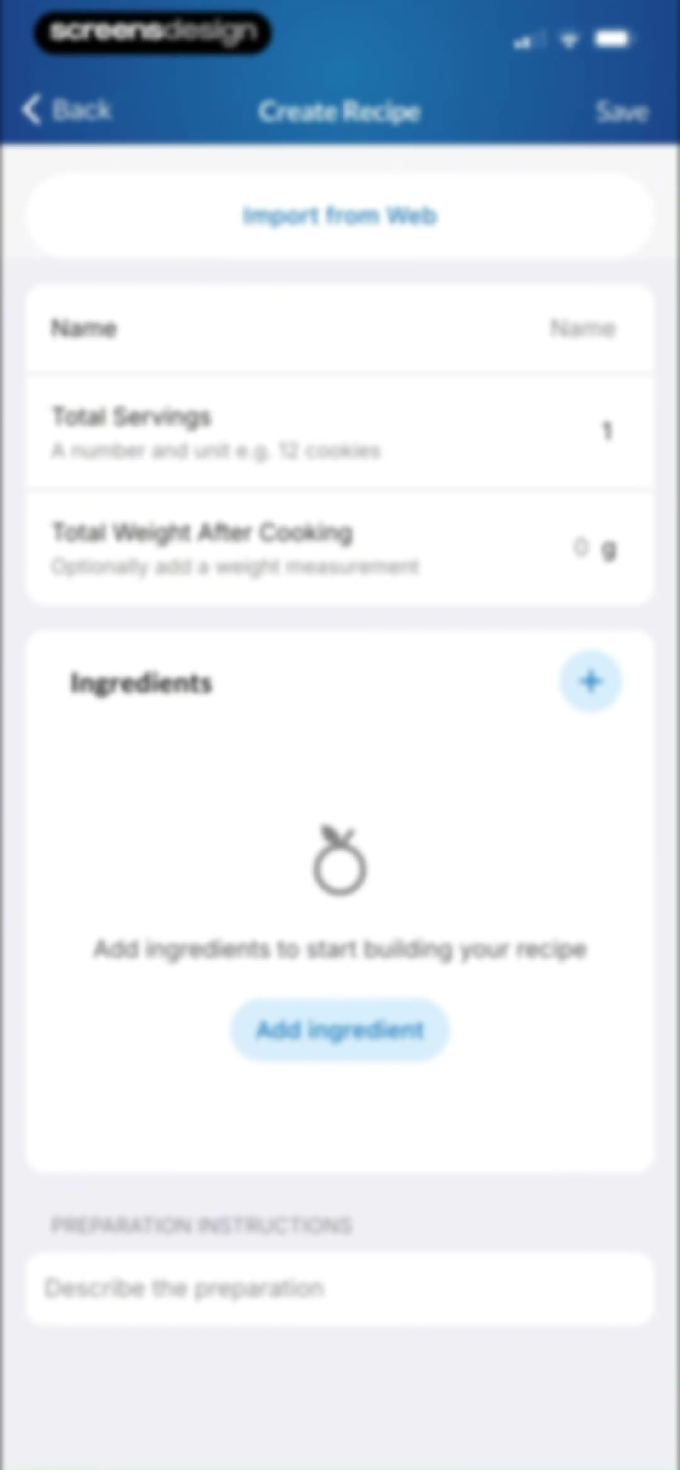 MacrosFirst - Macro Tracker screen 65
