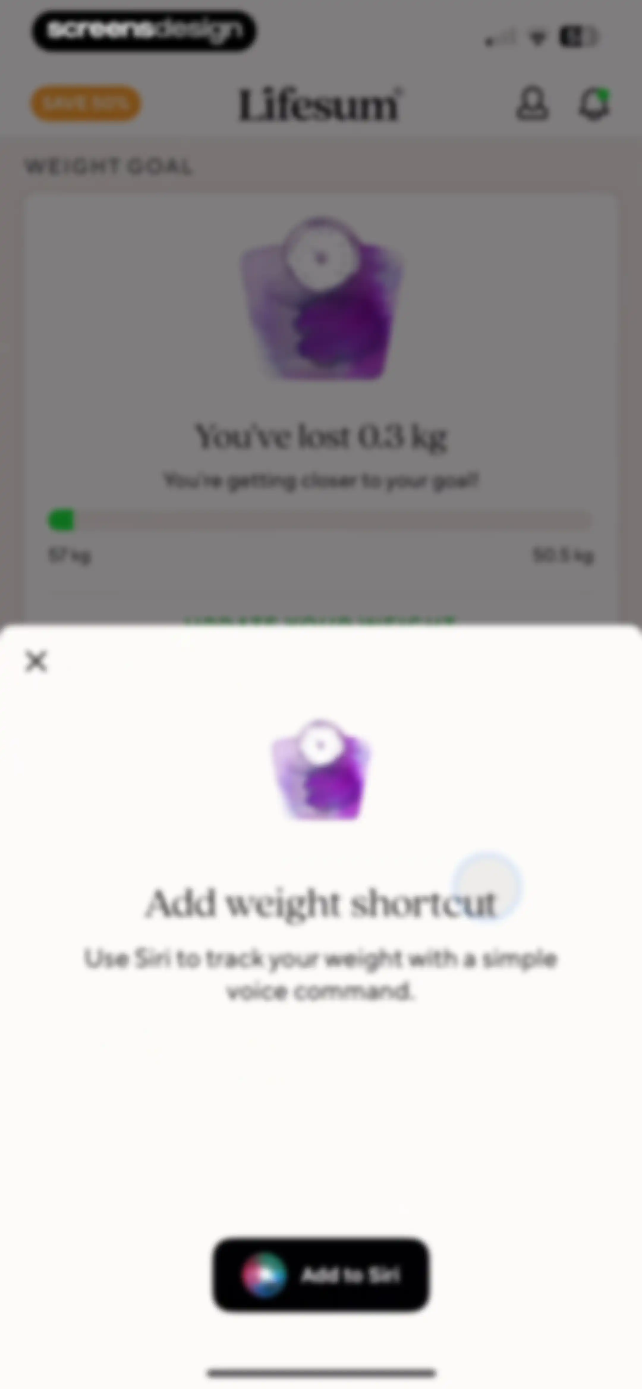 Lifesum: AI Calorie Counter screen 94