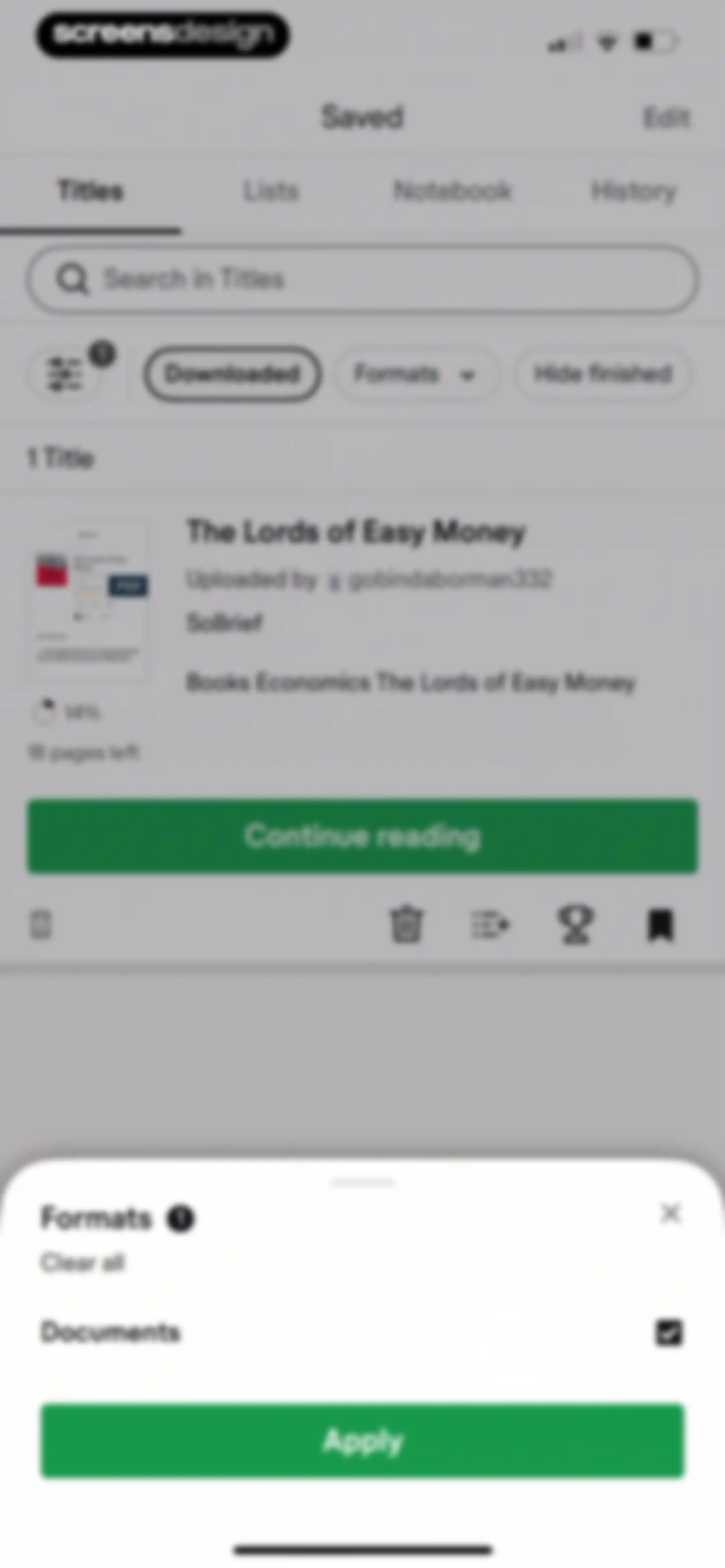 Scribd: 170M+ documents screen 50