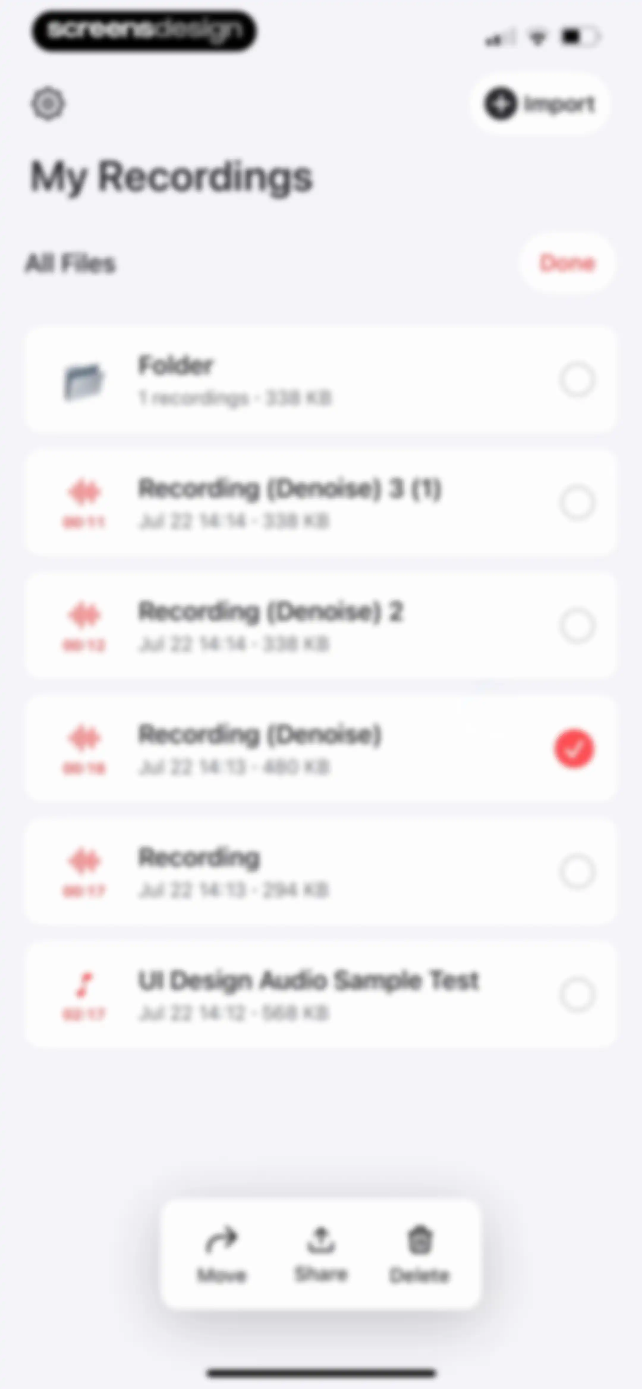 Voice Recorder — Audio Memos screen 56