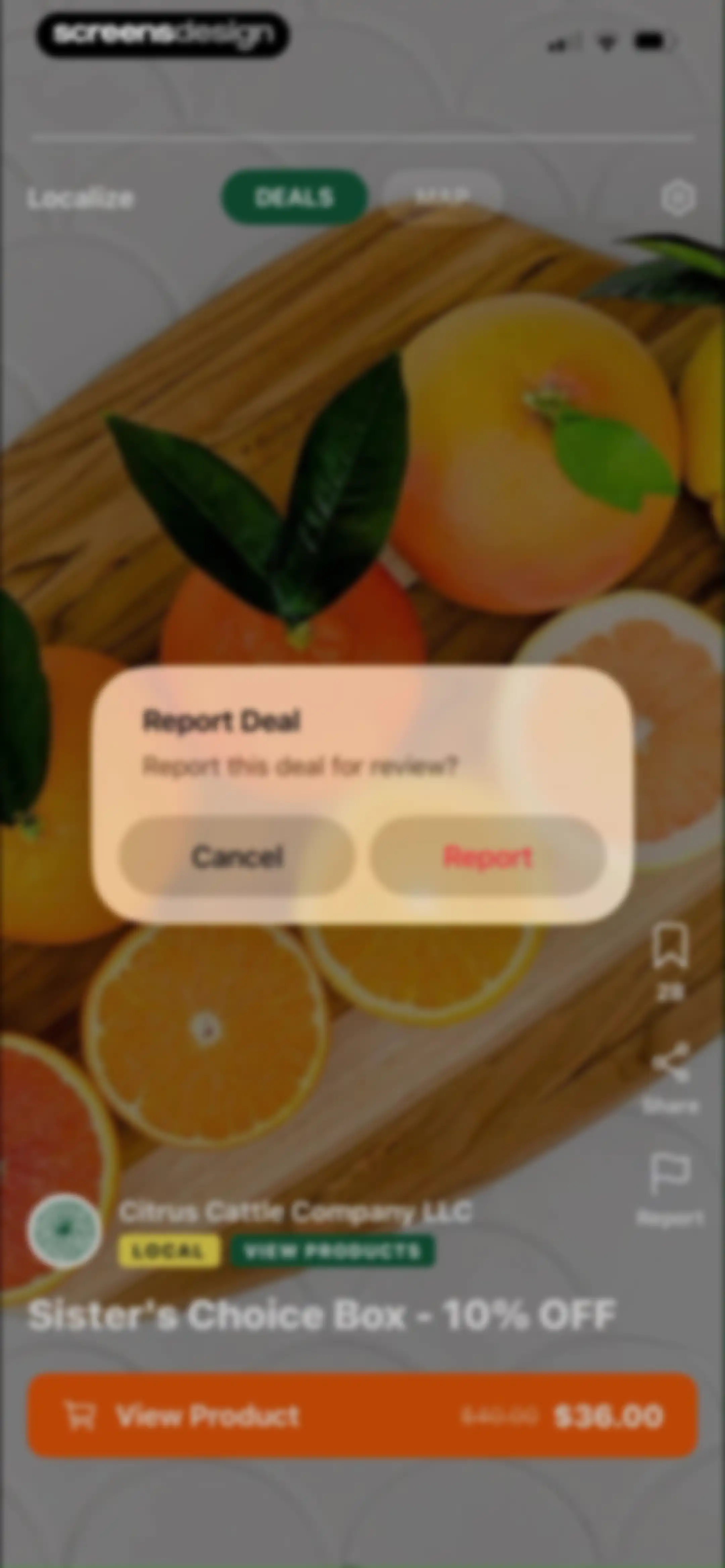 Localize - Farmers Market screen 32