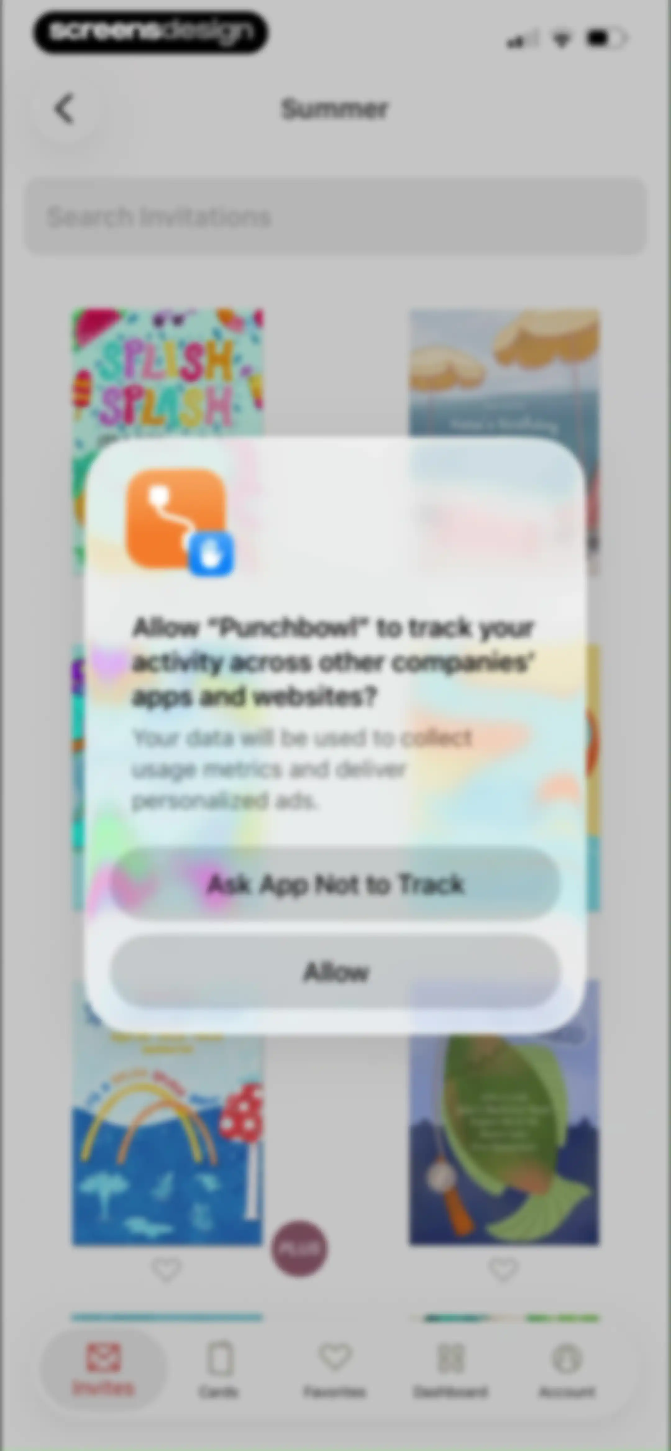 Punchbowl: Invitations & Cards screen 9