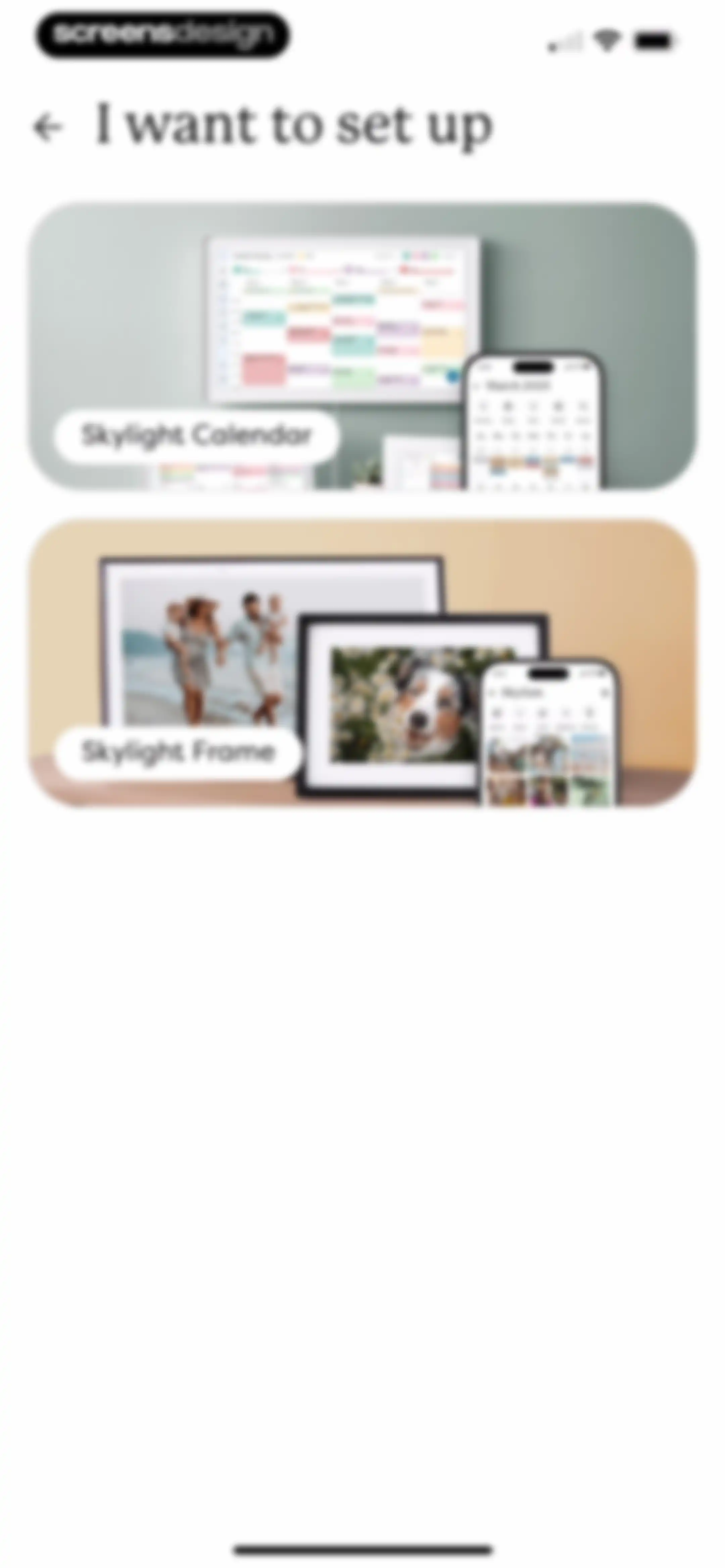 Skylight App screen 7