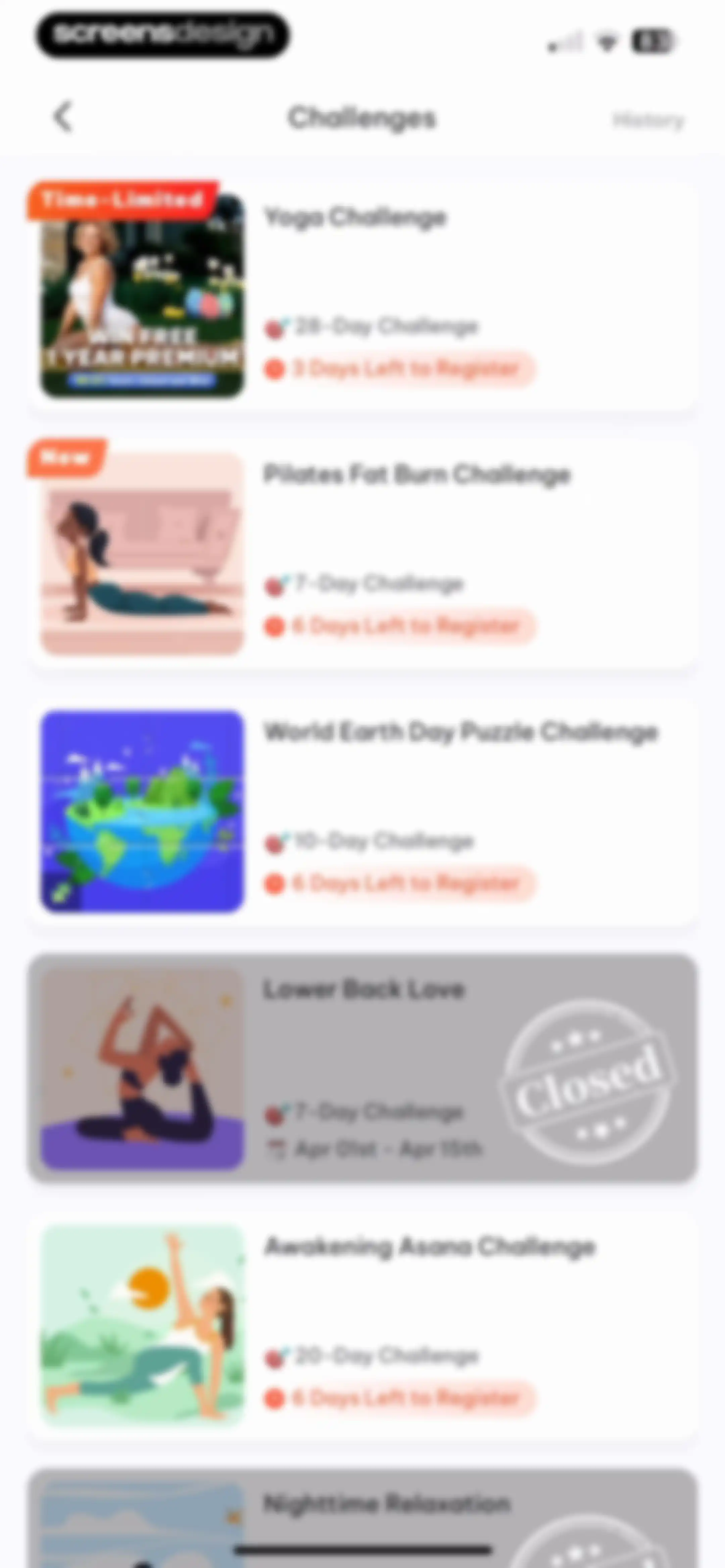 Daily Yoga: Yoga for Fitness® screen 148